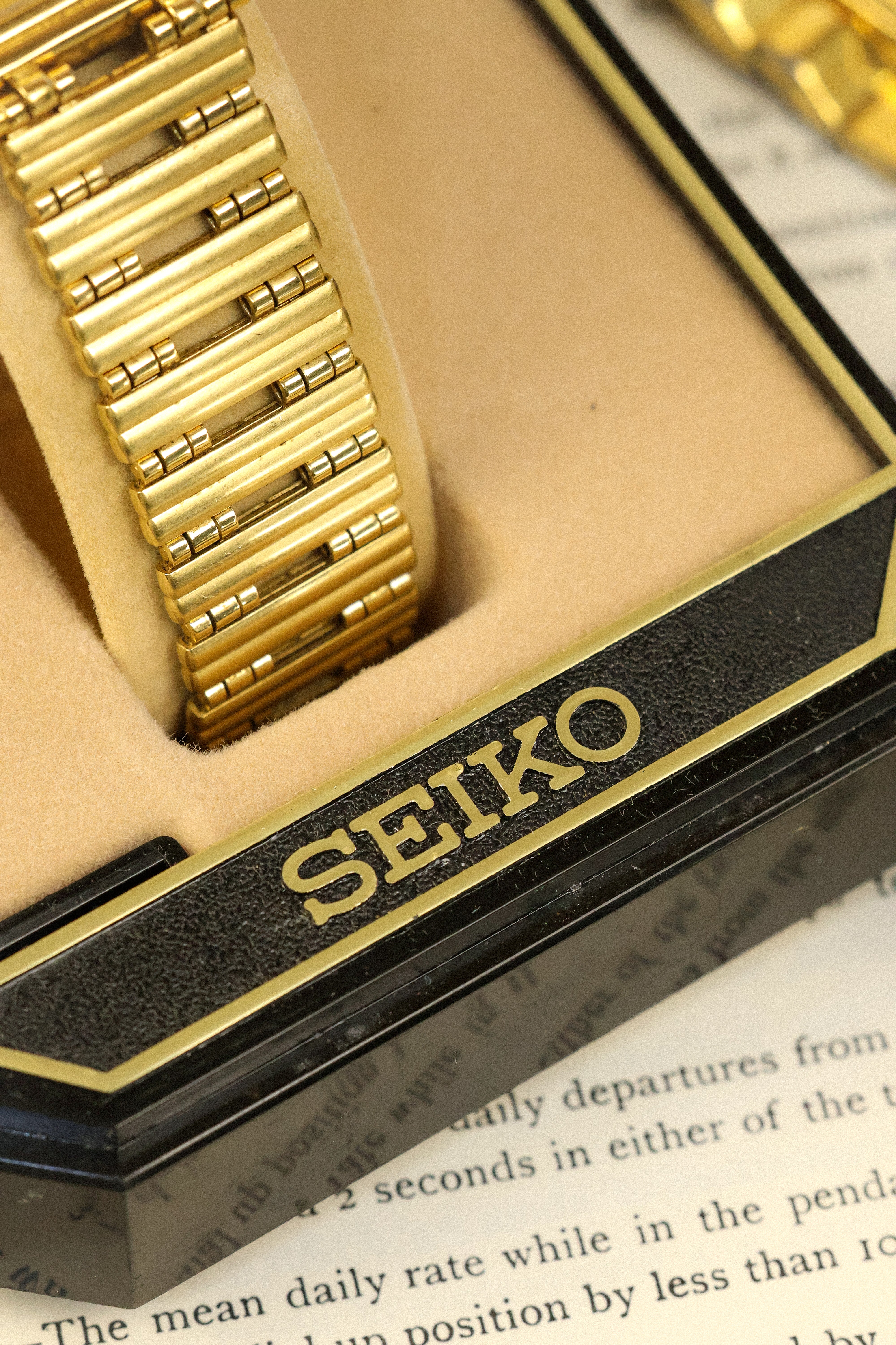 1985 Seiko Ladder Carrée - Image 9