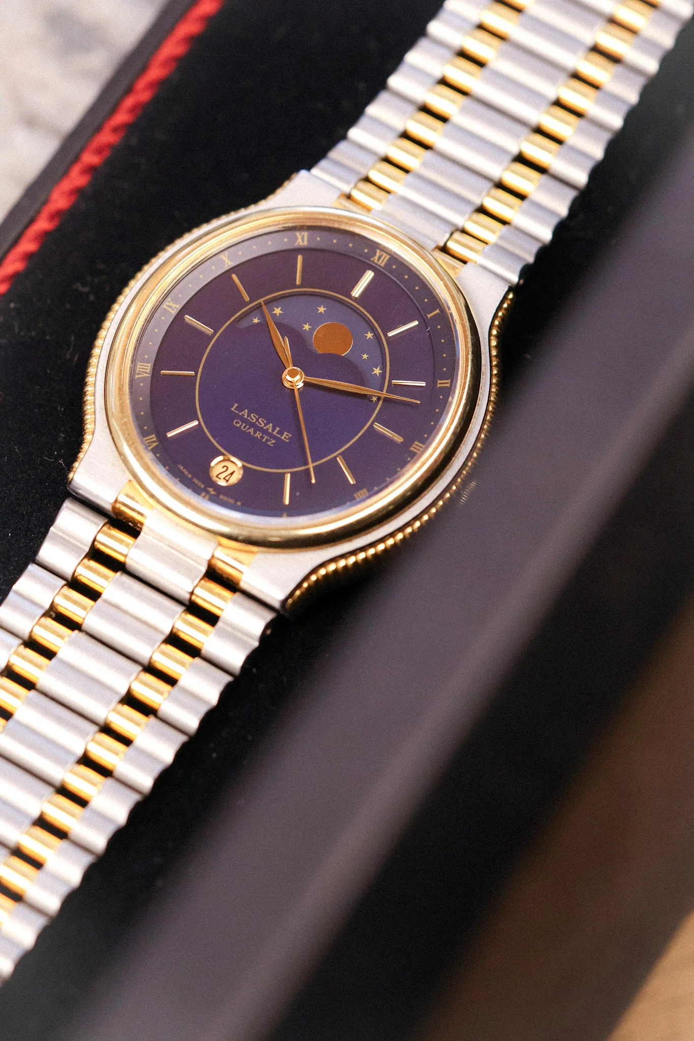 1985 Seiko Lassale Moonphase Coin Edge Ellipse - Image 15