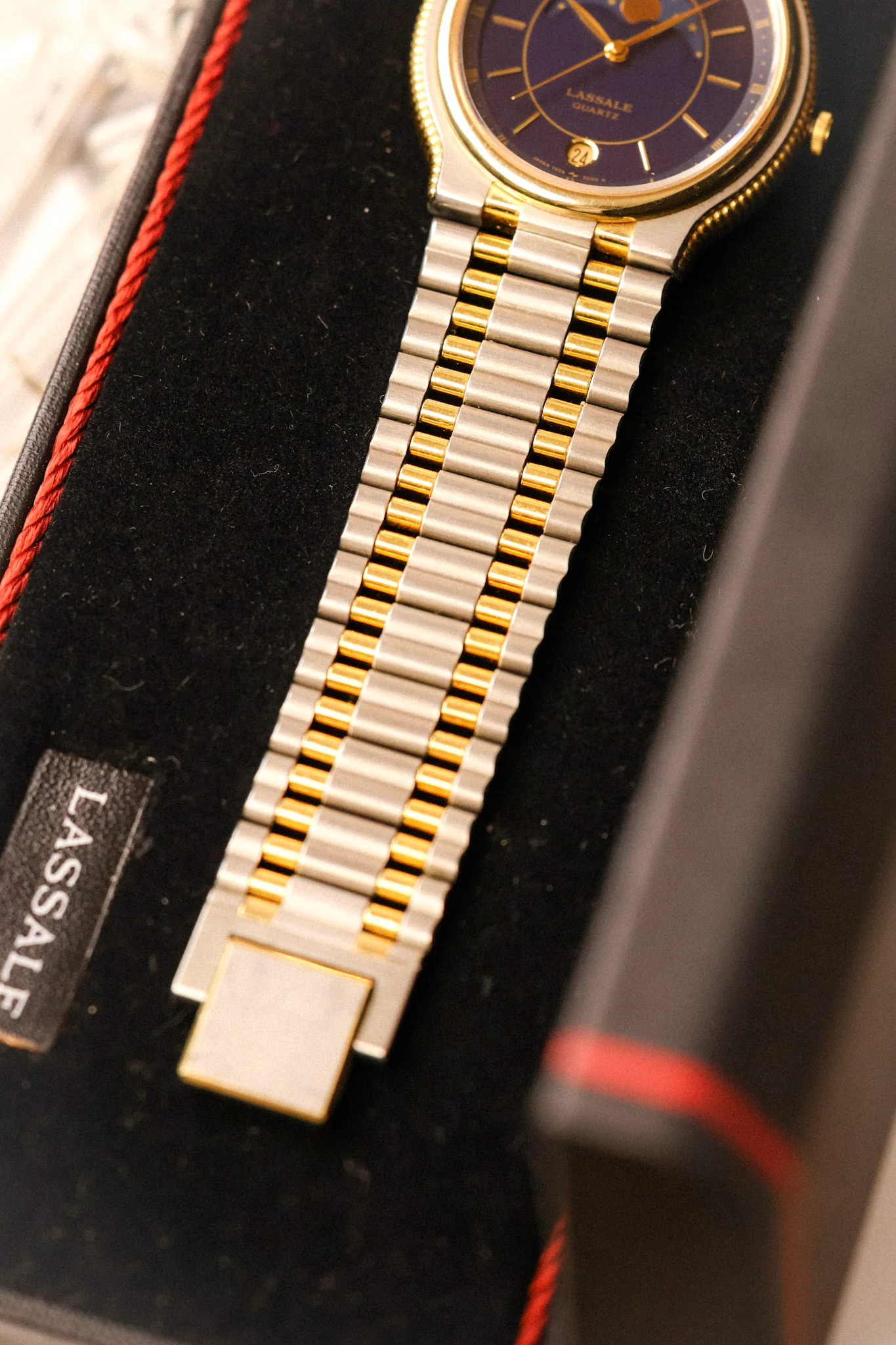 1985 Seiko Lassale Moonphase Coin Edge Ellipse - Image 9