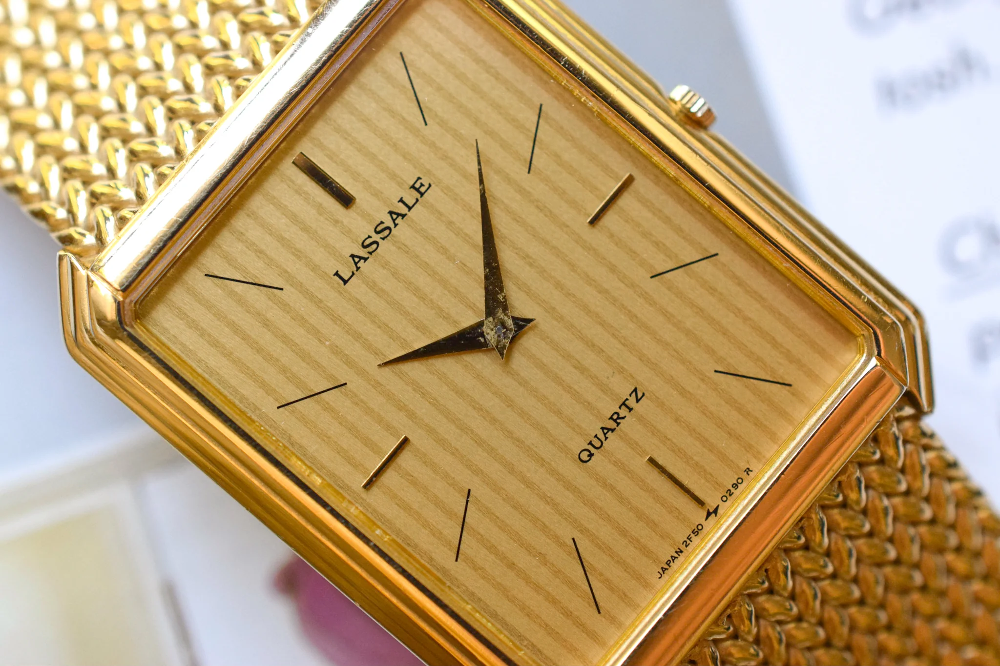 1985 Seiko Lassale Stepped Bezel Octo - Image 4
