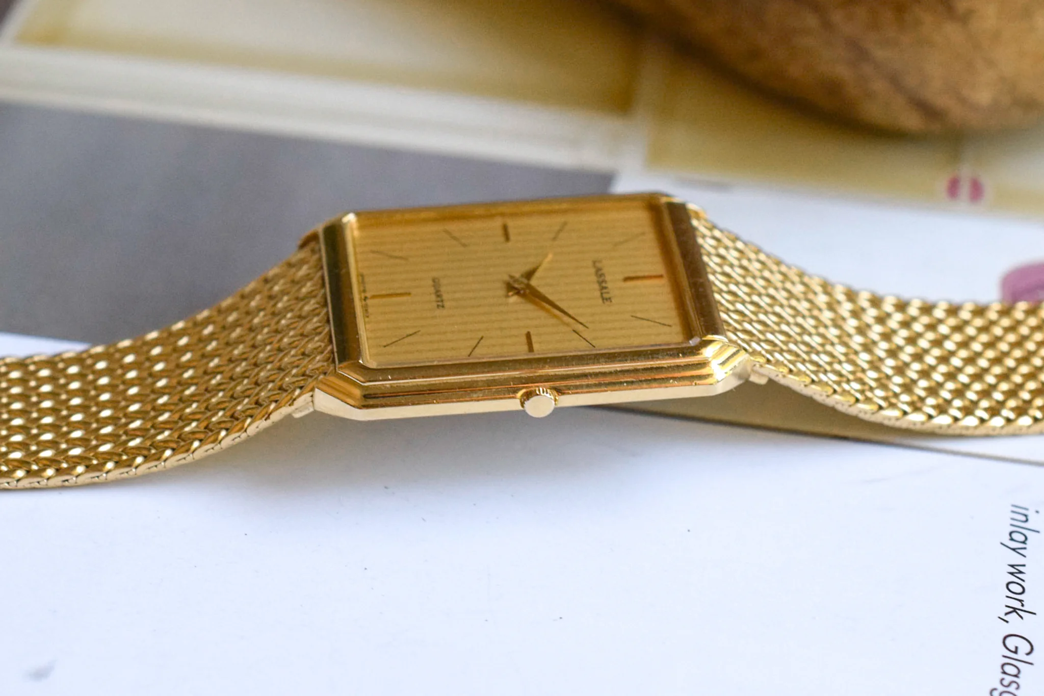 1985 Seiko Lassale Stepped Bezel Octo - Image 5