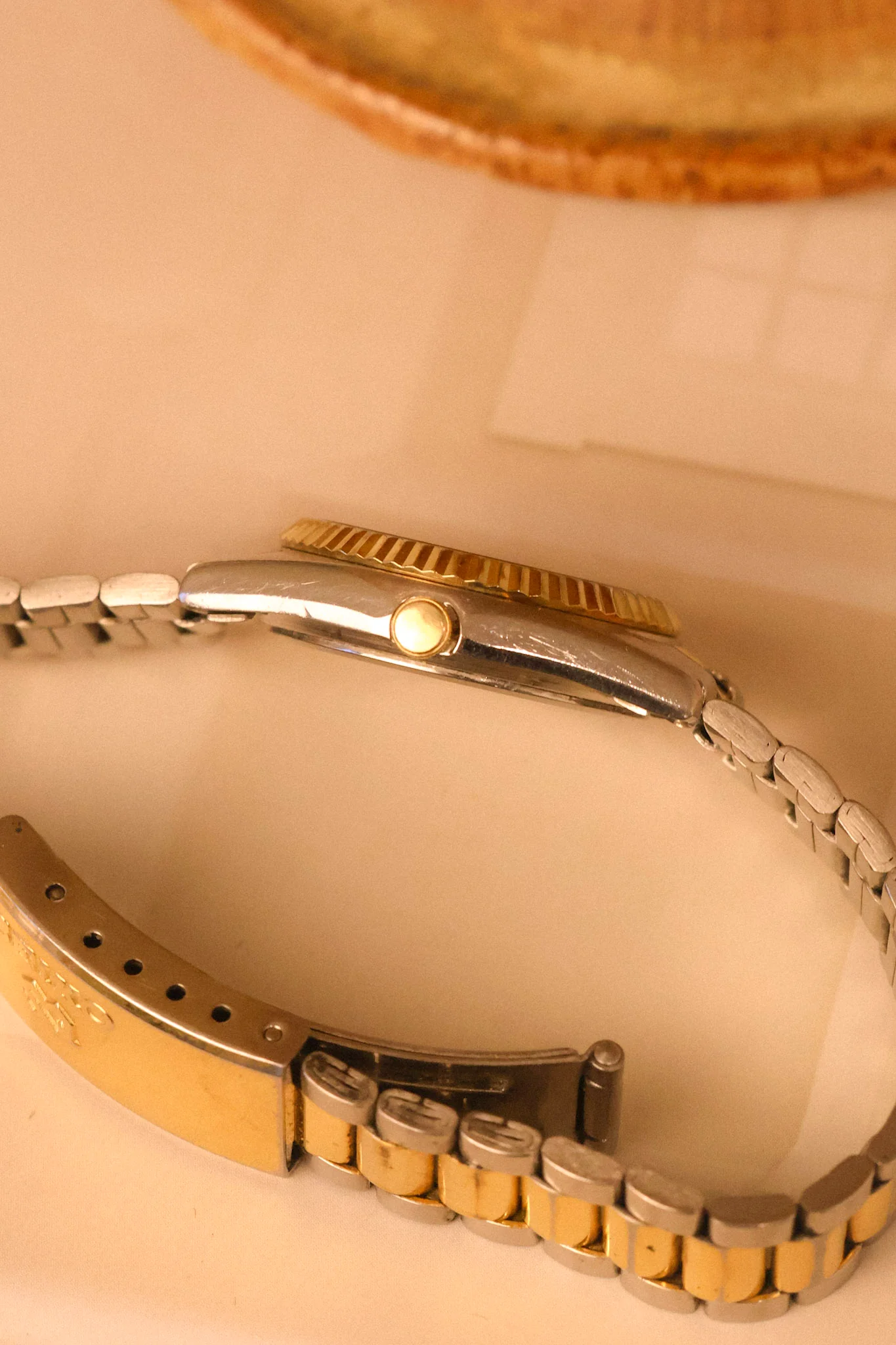 1985 Seiko Mini Champagne Two Toned Prez - Image 5