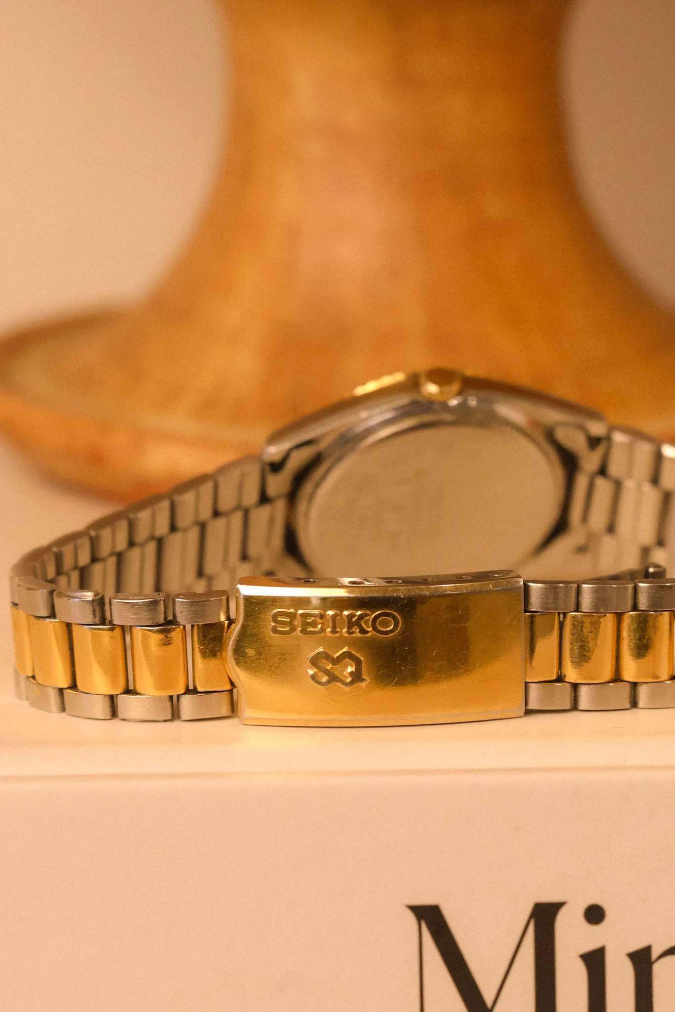 1985 Seiko Mini Champagne Two Toned Prez - Image 6
