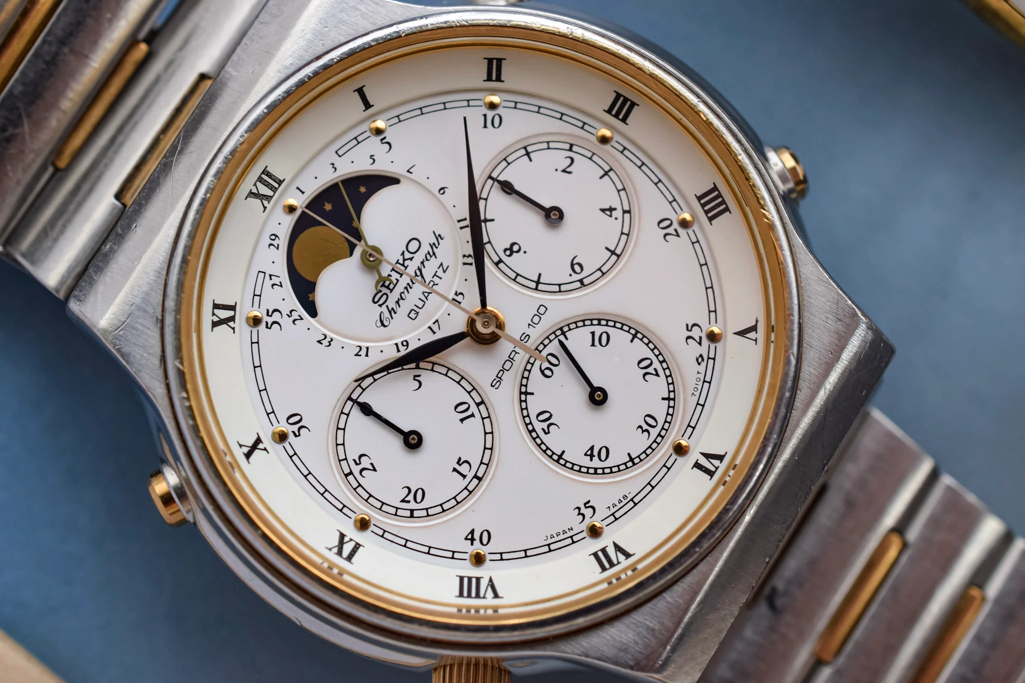 1985 Seiko Moonphase Chronograph - Image 2