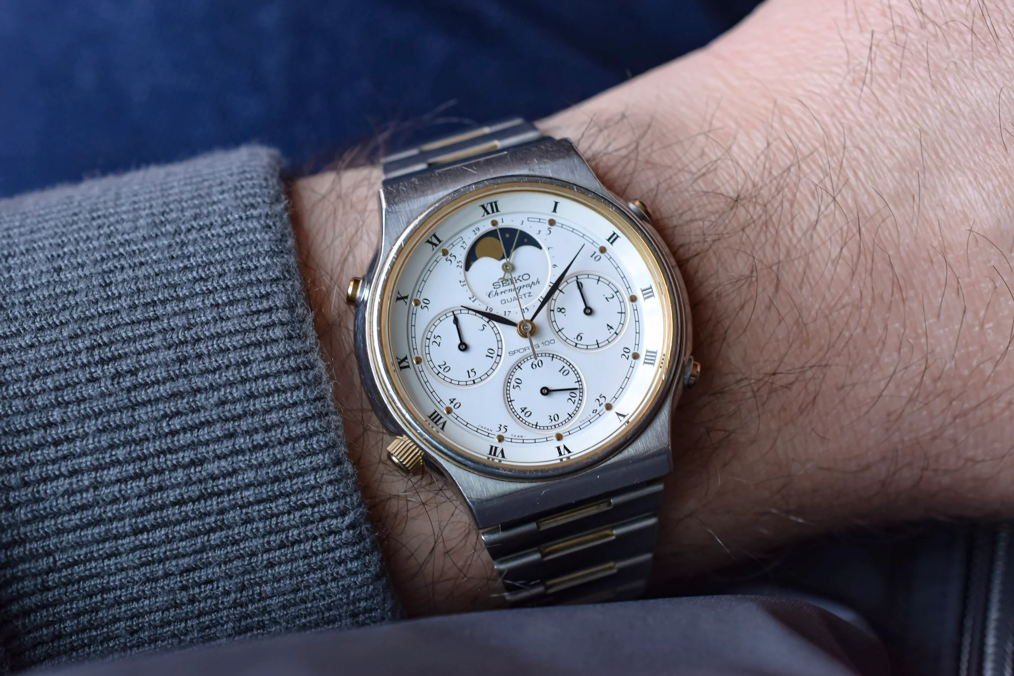 1985 Seiko Moonphase Chronograph - Image 3