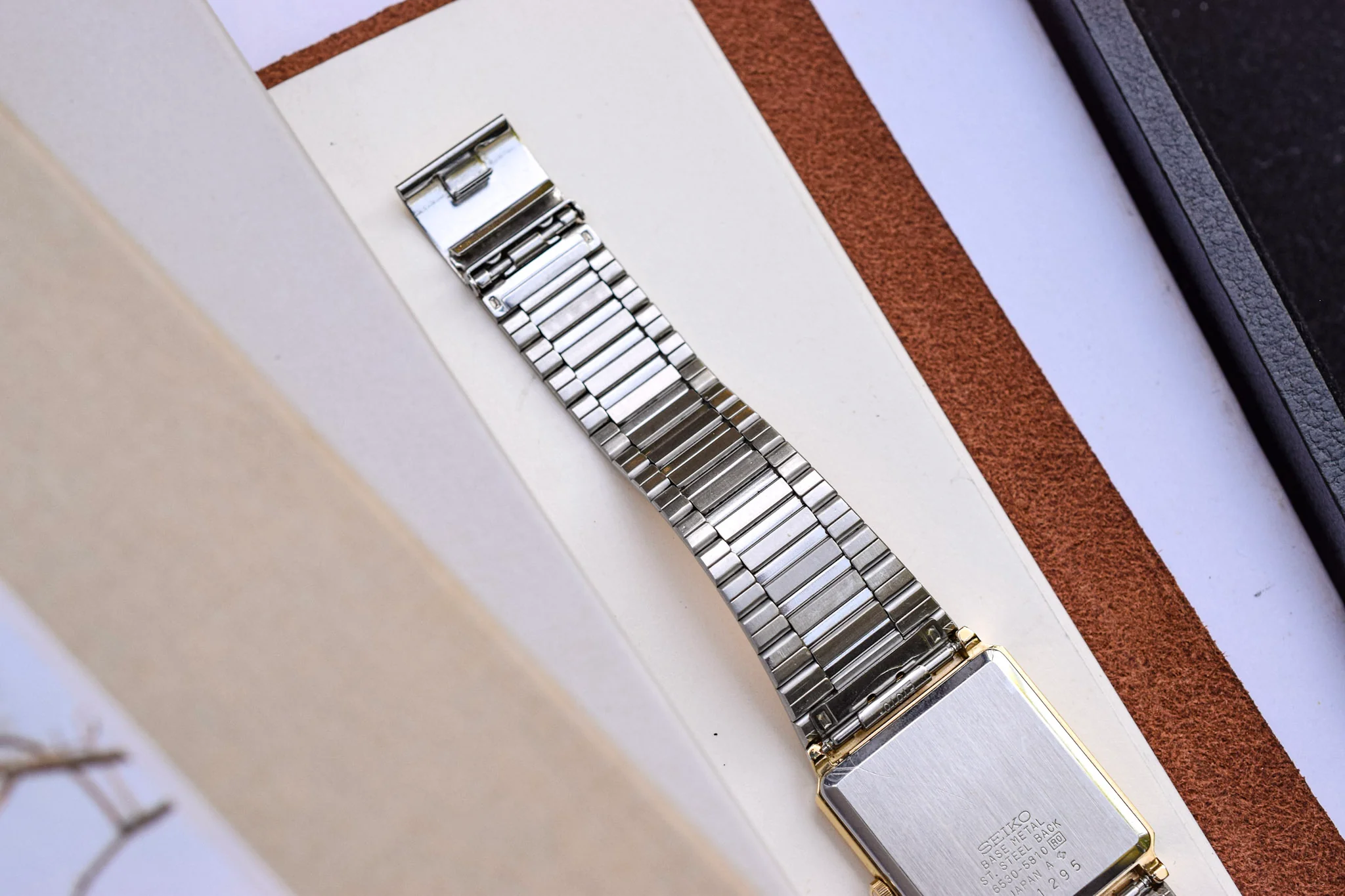 1985 Seiko Pinstripe Tank - Image 7