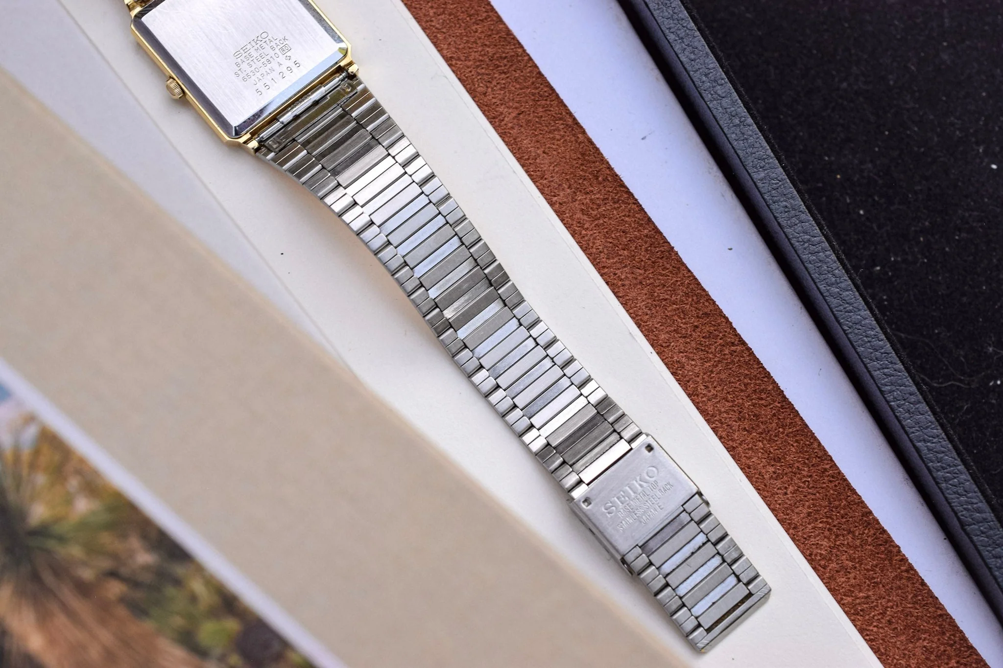 1985 Seiko Pinstripe Tank - Image 8