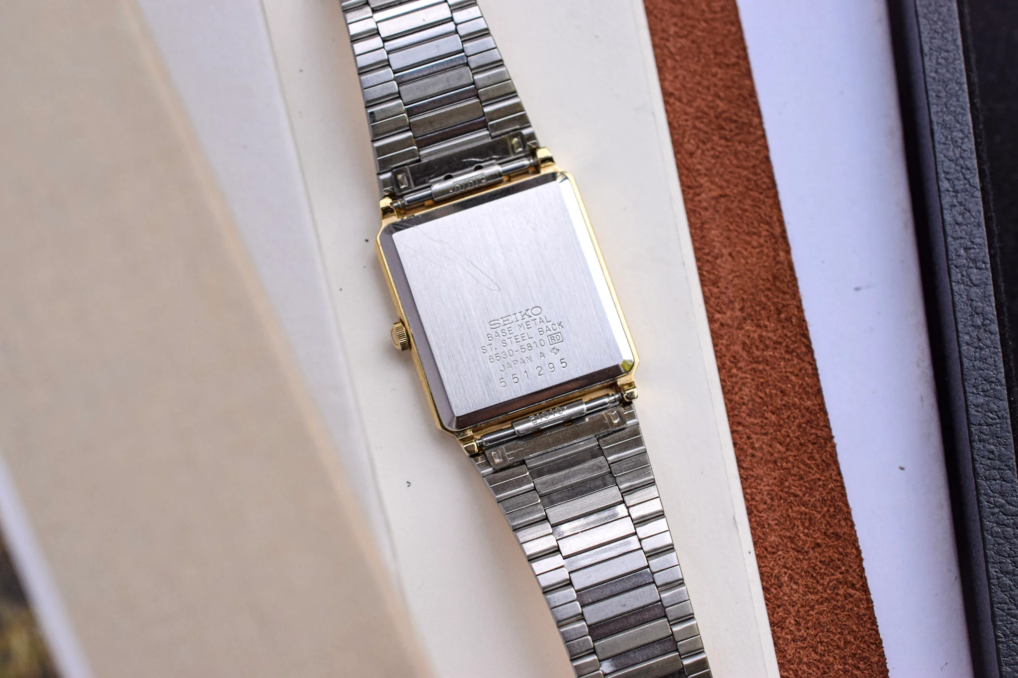 1985 Seiko Pinstripe Tank - Image 9