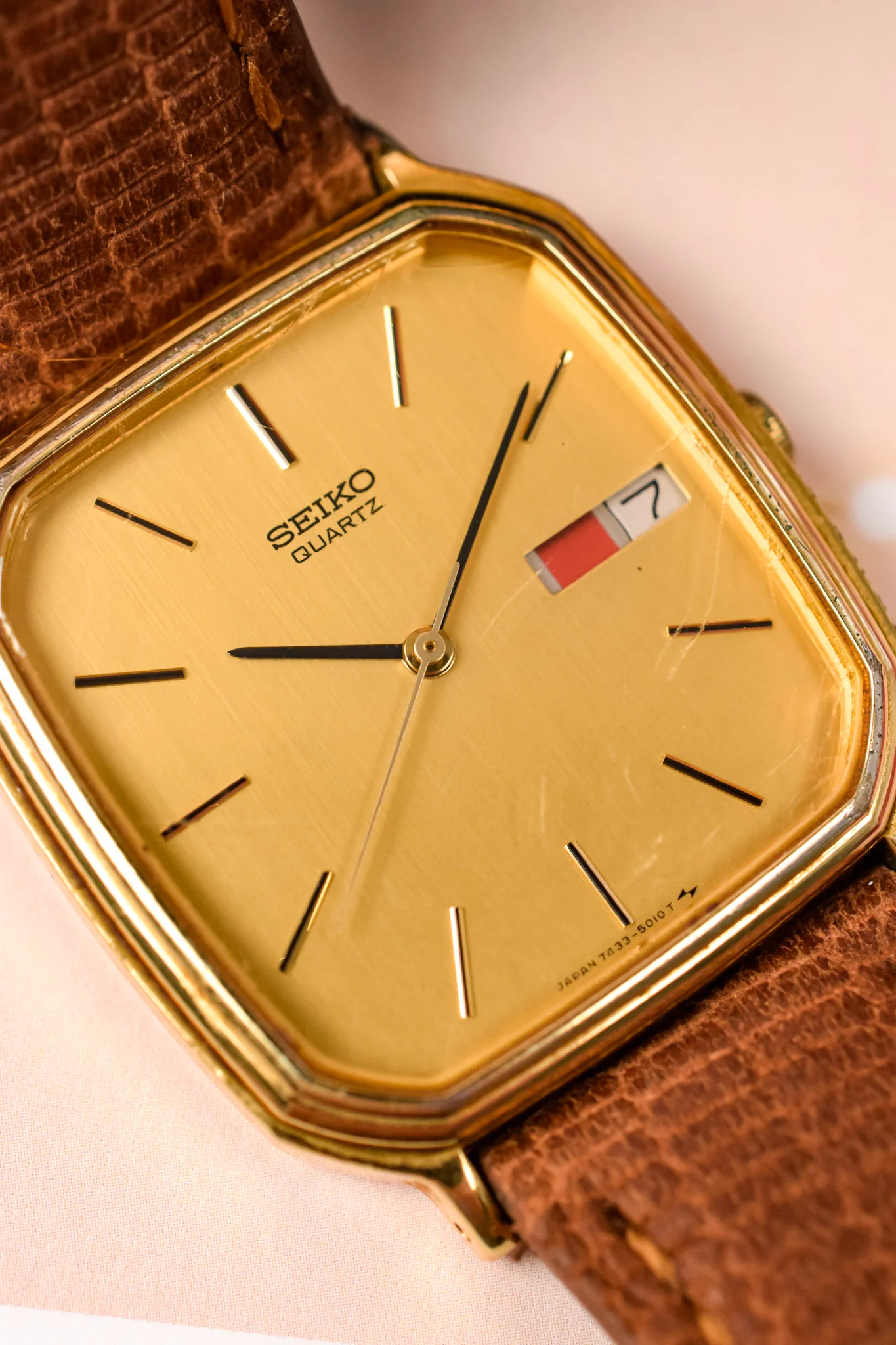 1985 Seiko Red Block Sunday Octo - Image 3
