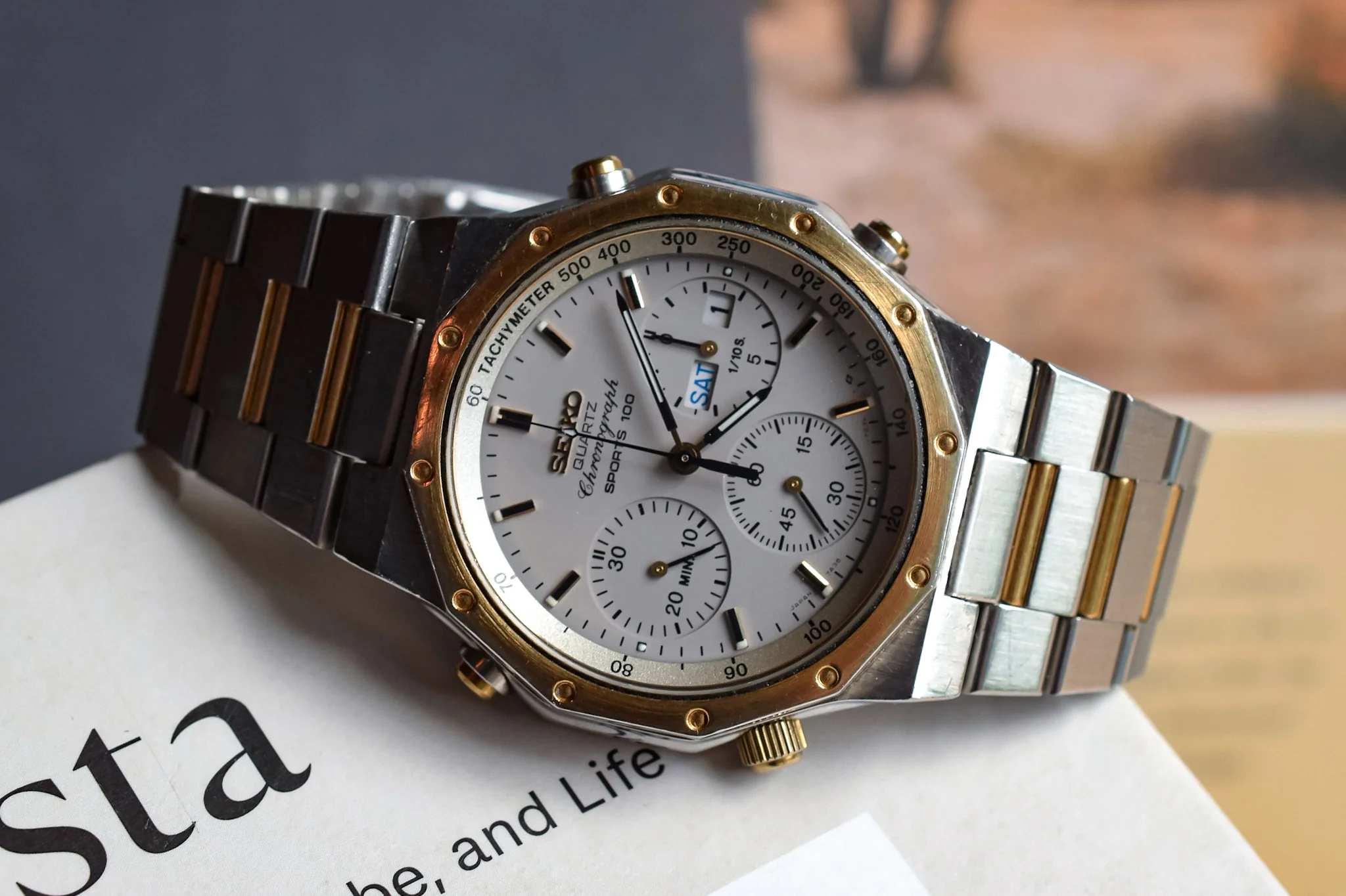 1985 Seiko "Royal Oak" Chrono - Image 2