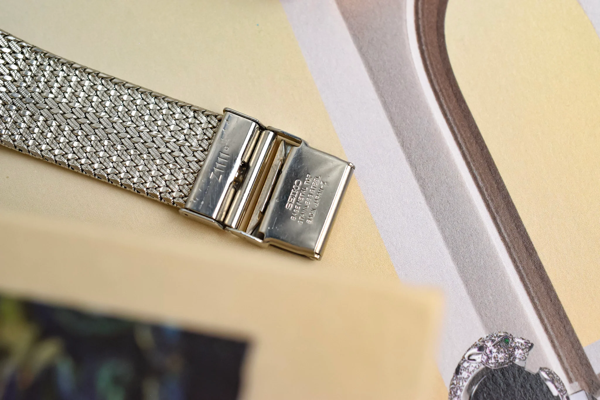 1985 Seiko Champagne Snowflake Tank - Image 9