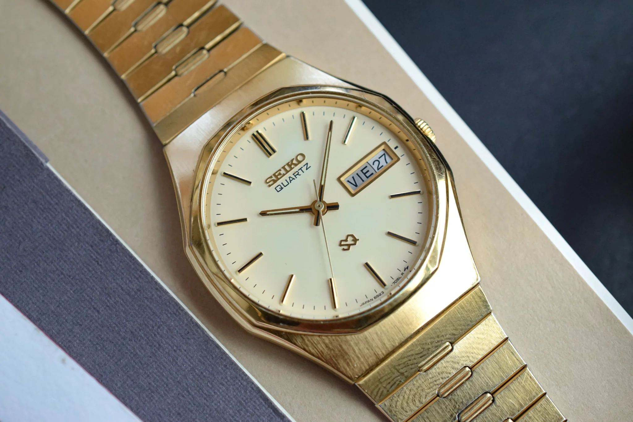 1985 Seiko SQ Baby Royal Oak Day-Date - Image 3