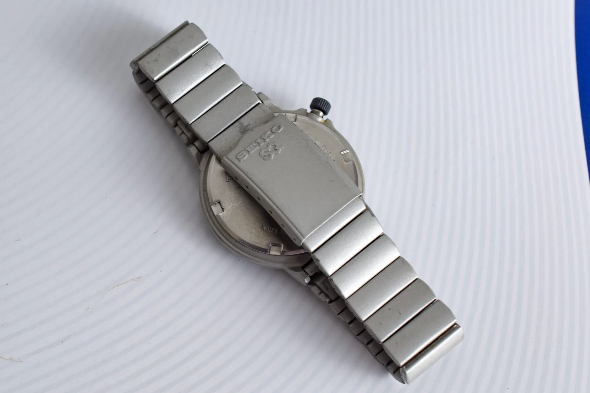 1985 Seiko SQ Sports 100 Grid Dial - Image 7
