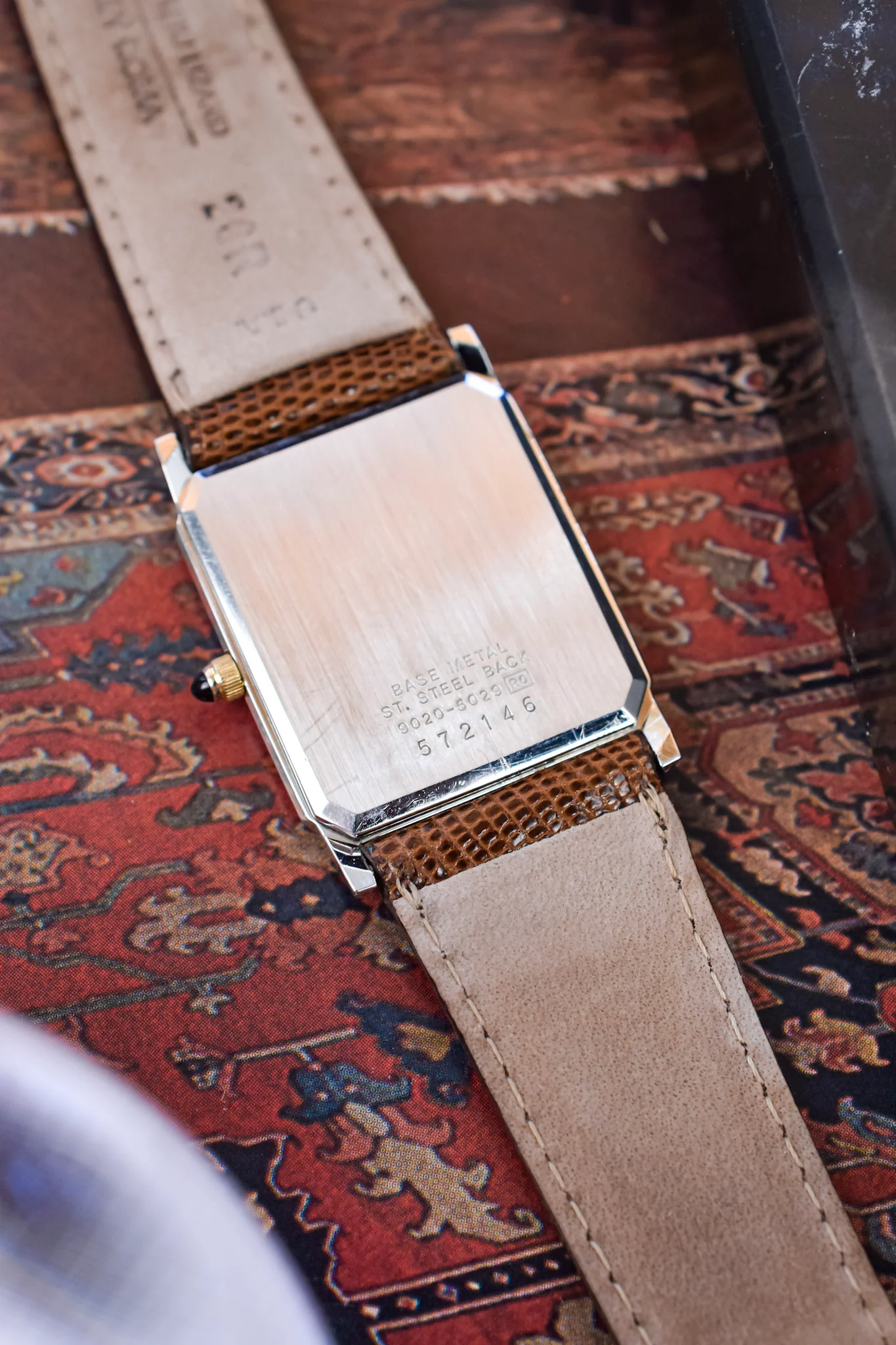 1985 Seiko Stepped Lug Carree - Image 11