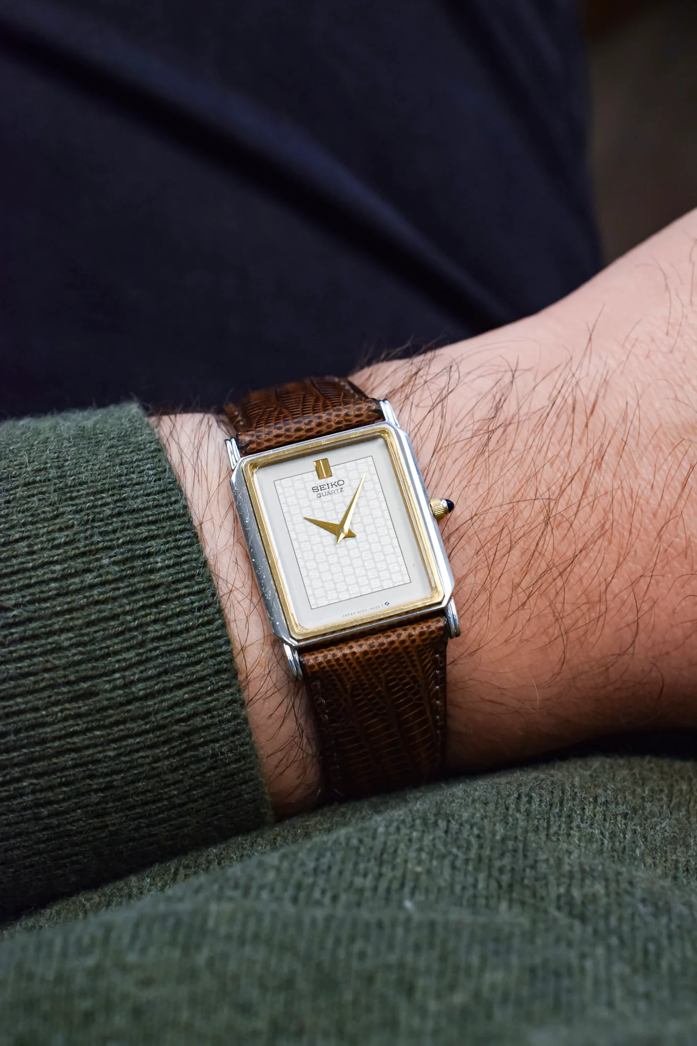 1985 Seiko Stepped Lug Carree - Image 4
