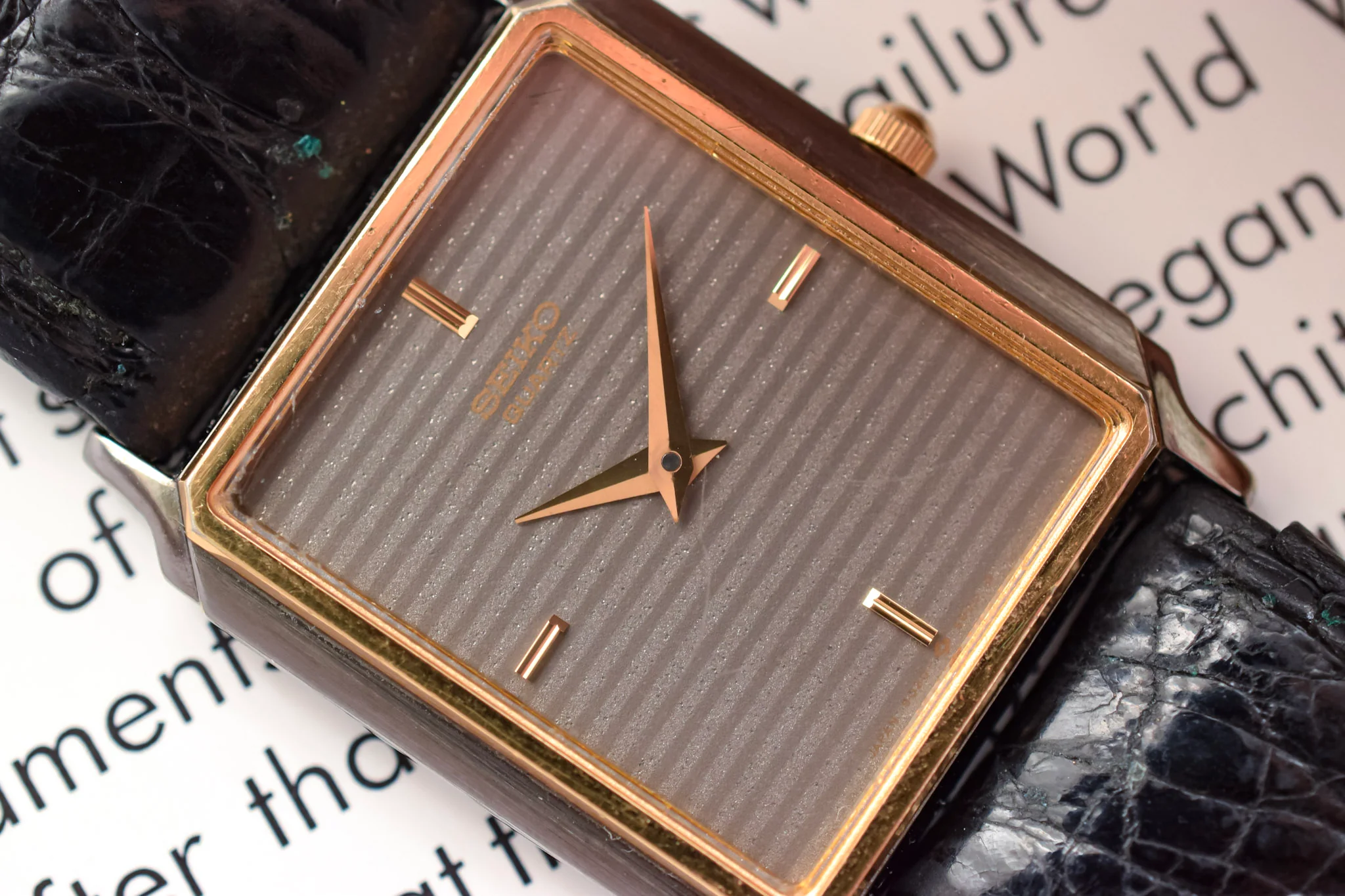 1985 Seiko Two Tone Carrèe - Image 3