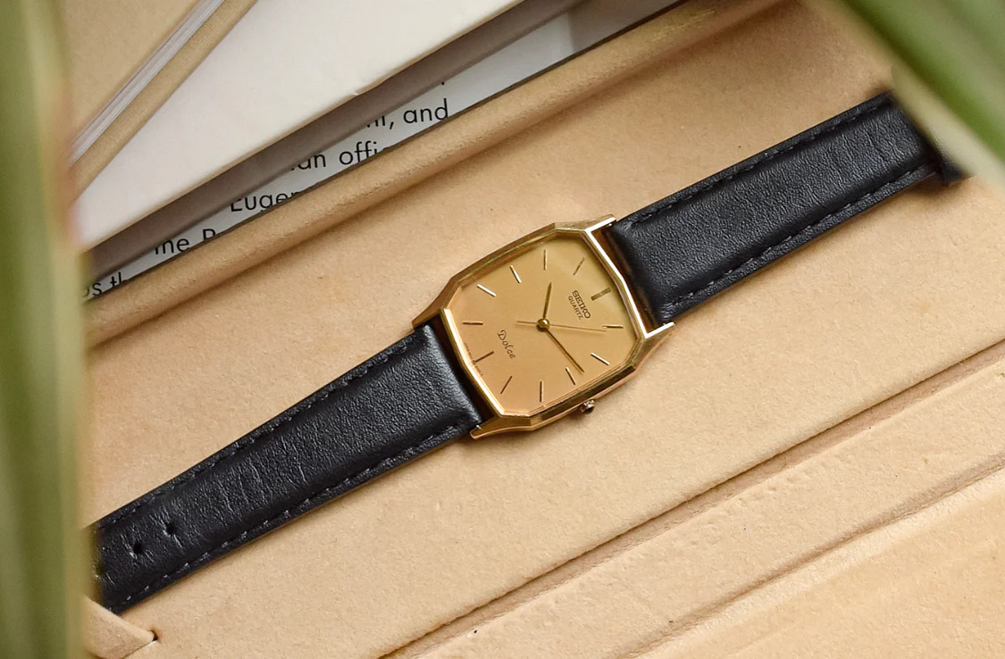 1986 Mint Seiko Dolce Decagon in Box - Image 2