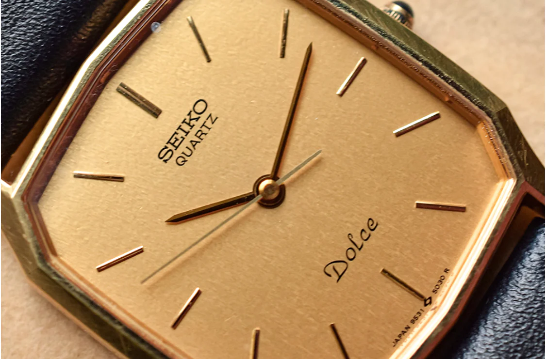 1986 Mint Seiko Dolce Decagon in Box - Image 3