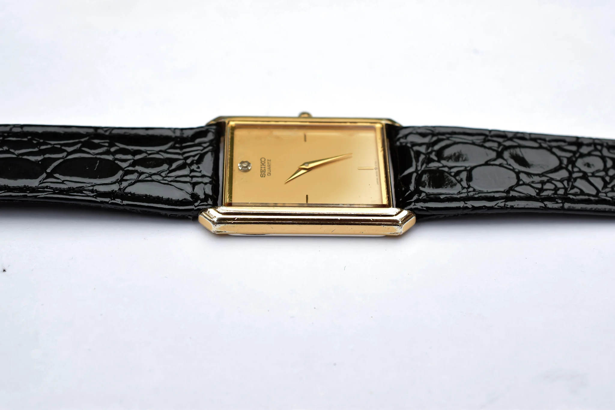 1986 Seiko Diamond Patina Tank - Image 4