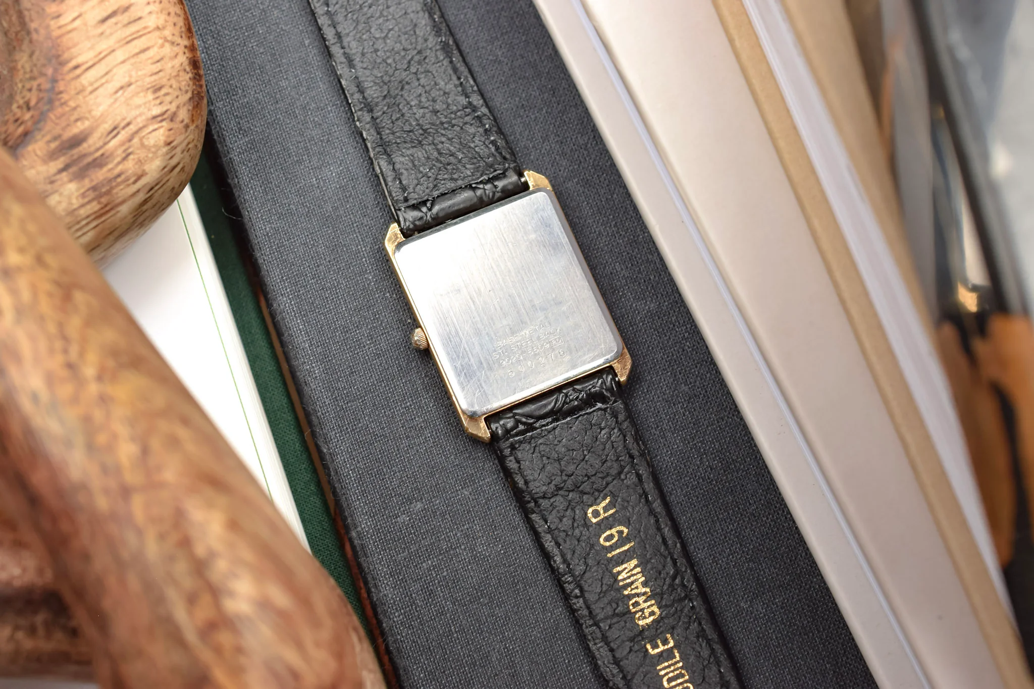1986 Seiko Diamond Patina Tank - Image 9