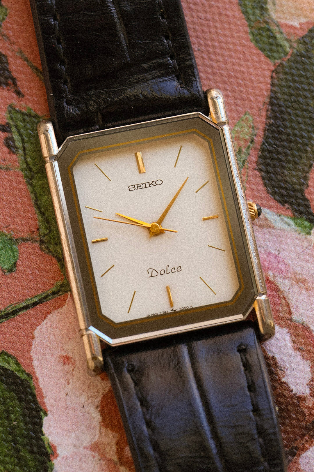 1986 Seiko Dolce Mirror Bezel Tank - Image 3