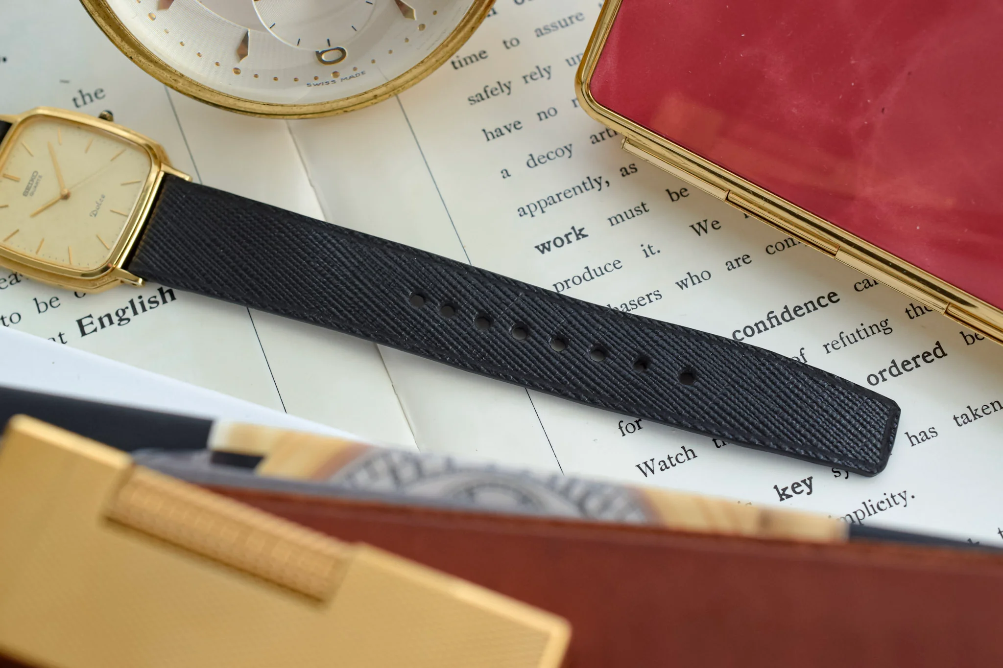 1986 Seiko Dolce Ornate Case Snowflake - Image 9