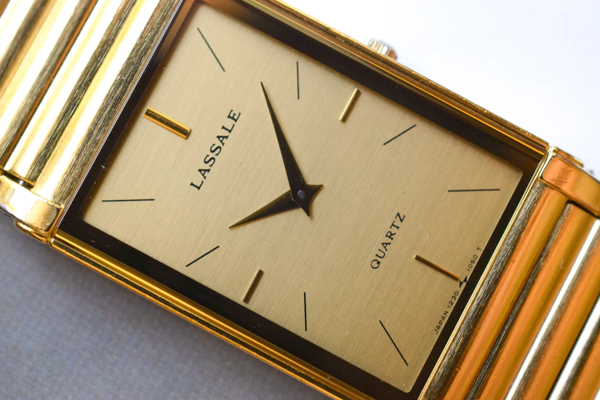 1986 Seiko Lassale Mirror Bezel Tank - Image 4