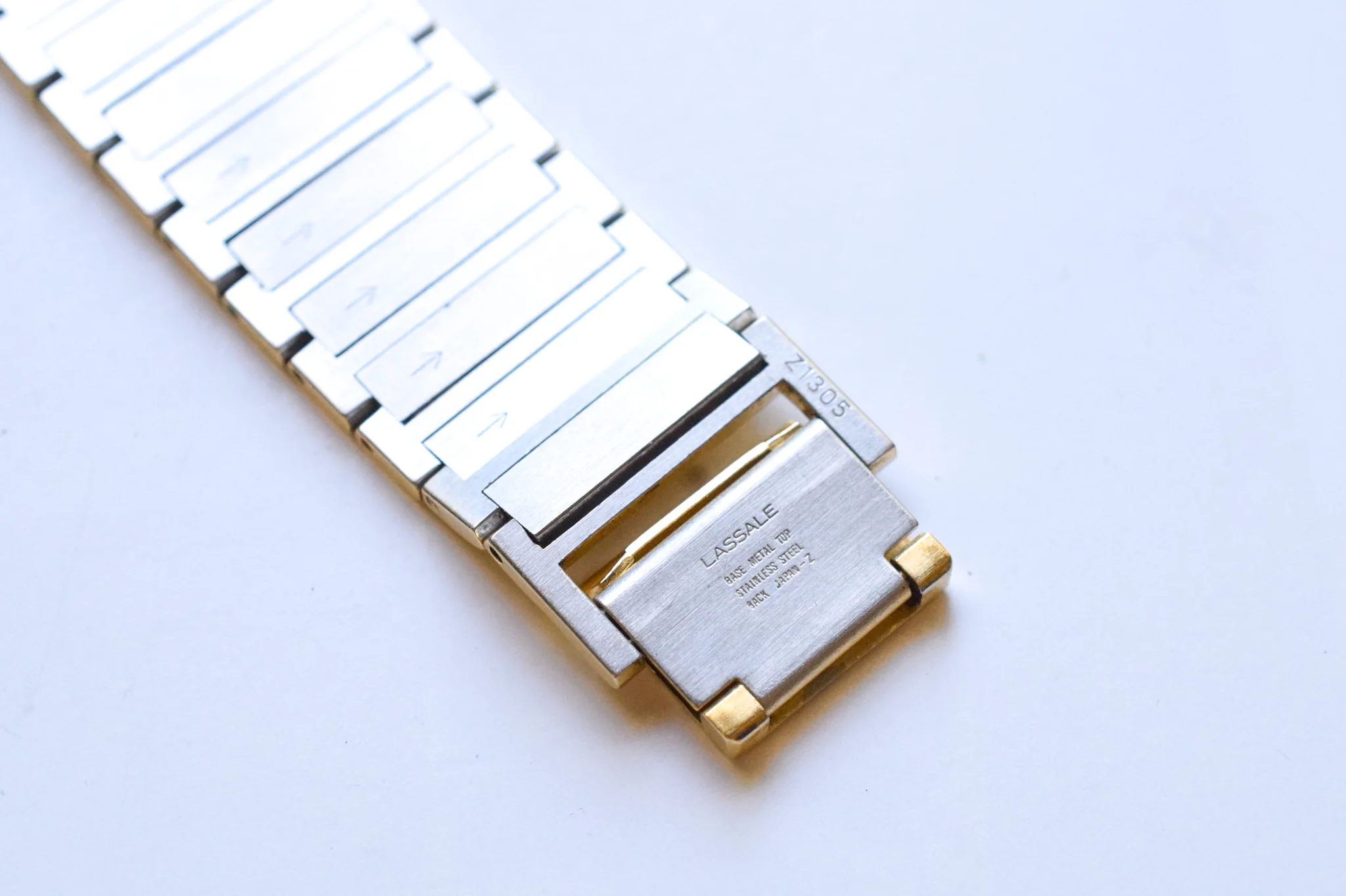 1986 Seiko Lassale Mirror Bezel Tank - Image 9