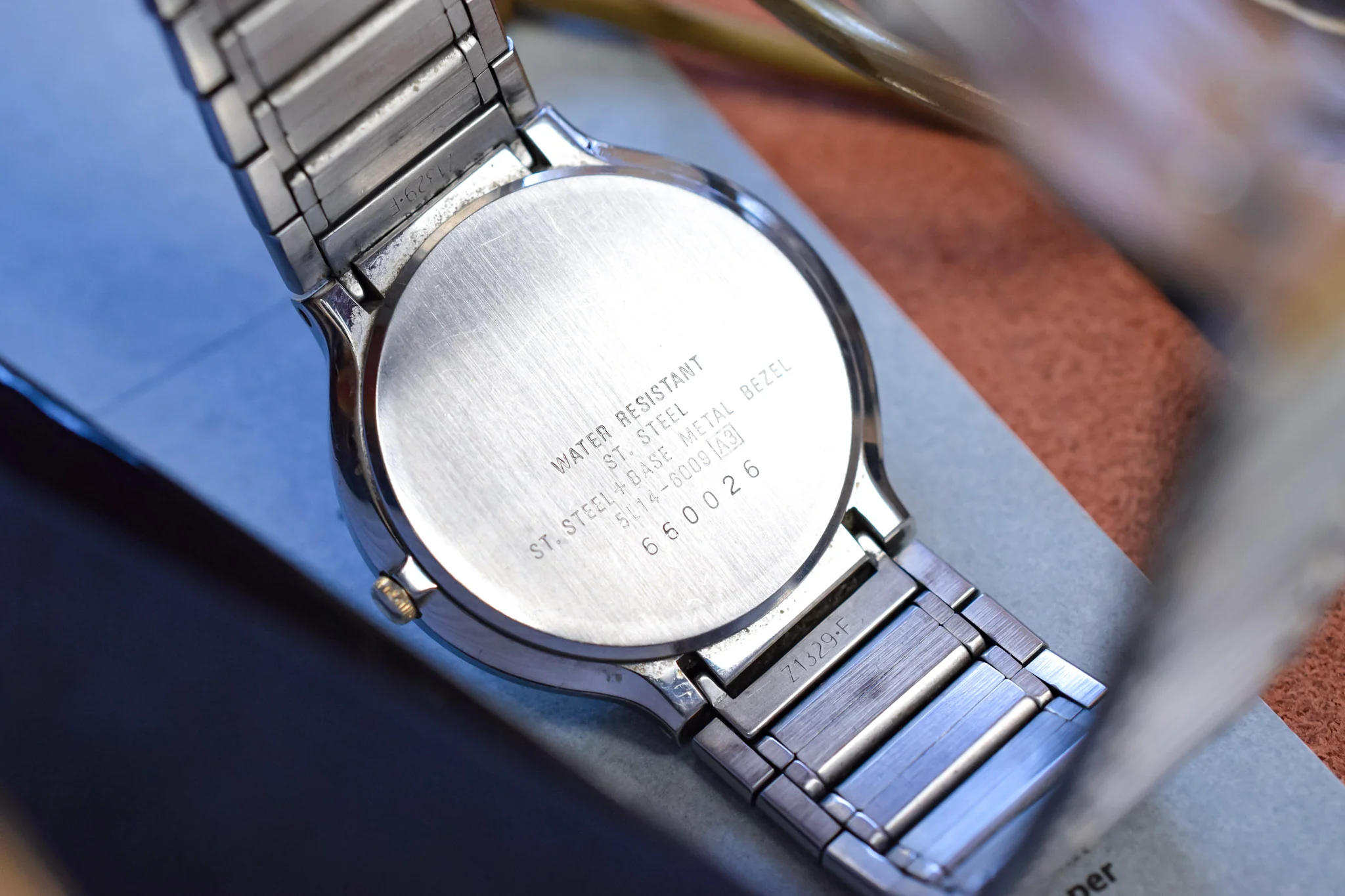 1986 Seiko Lassale Two Toned Calendar - Image 8