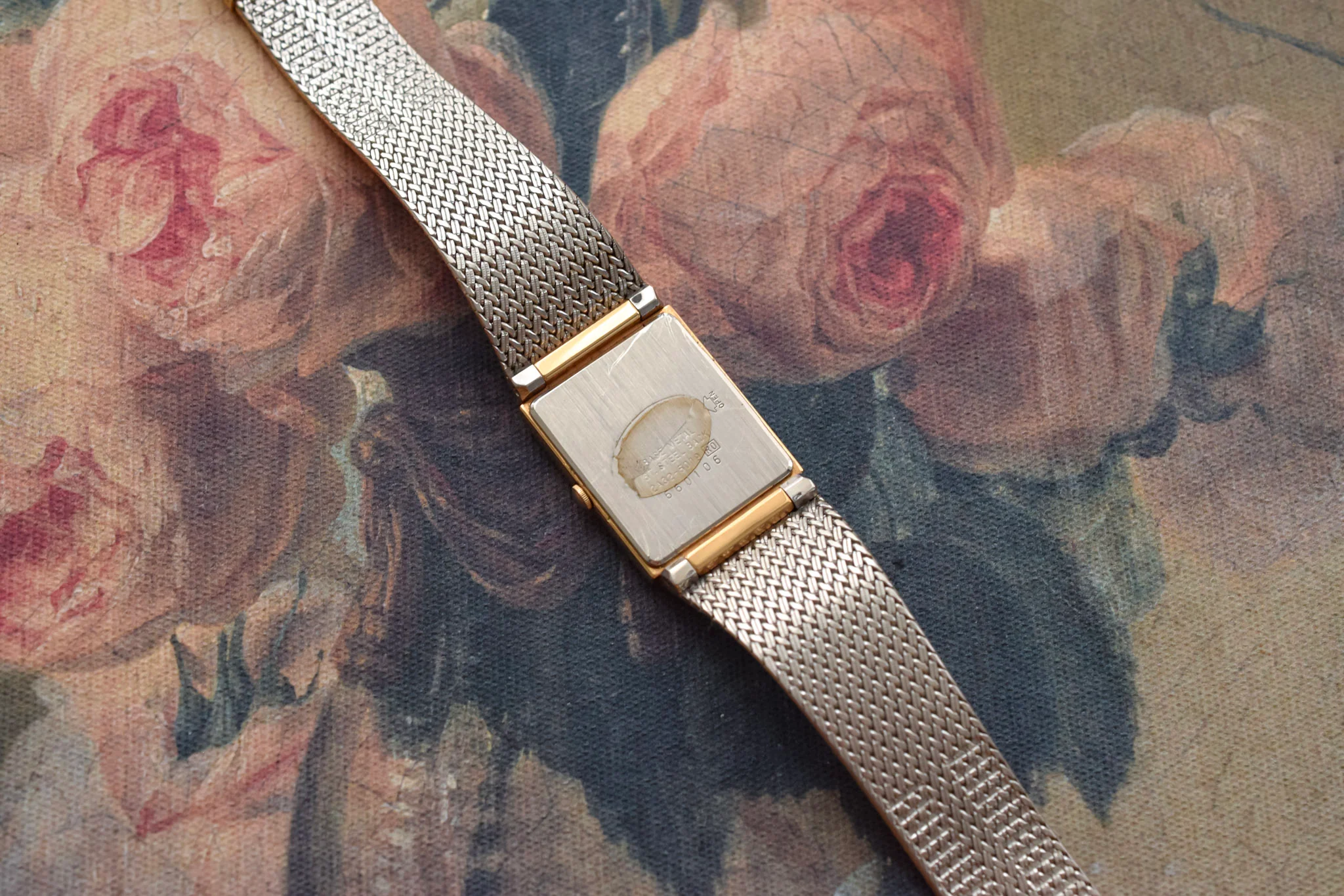 1986 Seiko Lattice Bracelet Tank - Image 9