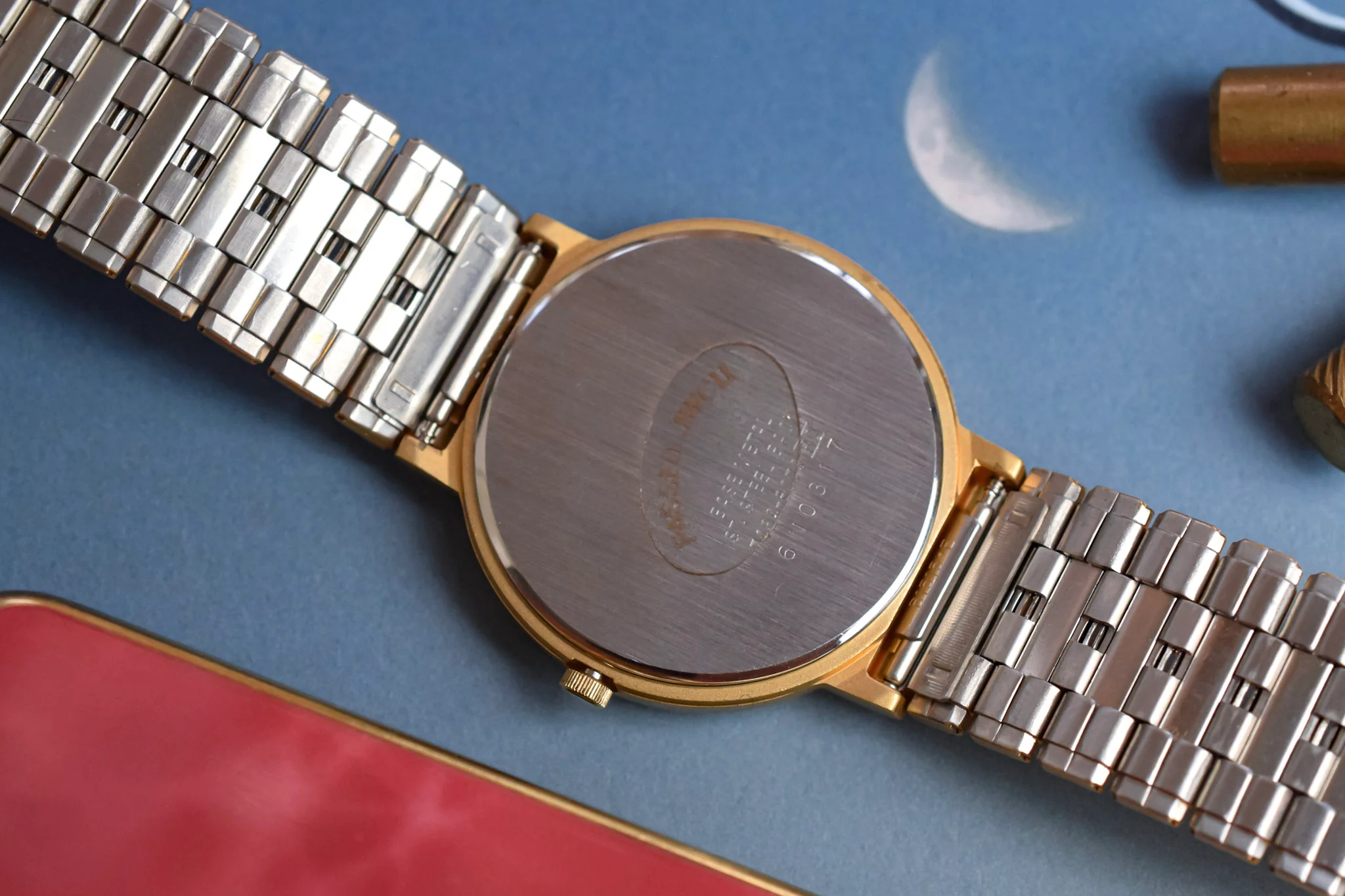 1986 Seiko NOS Roman Moonphase Calendar - Image 13