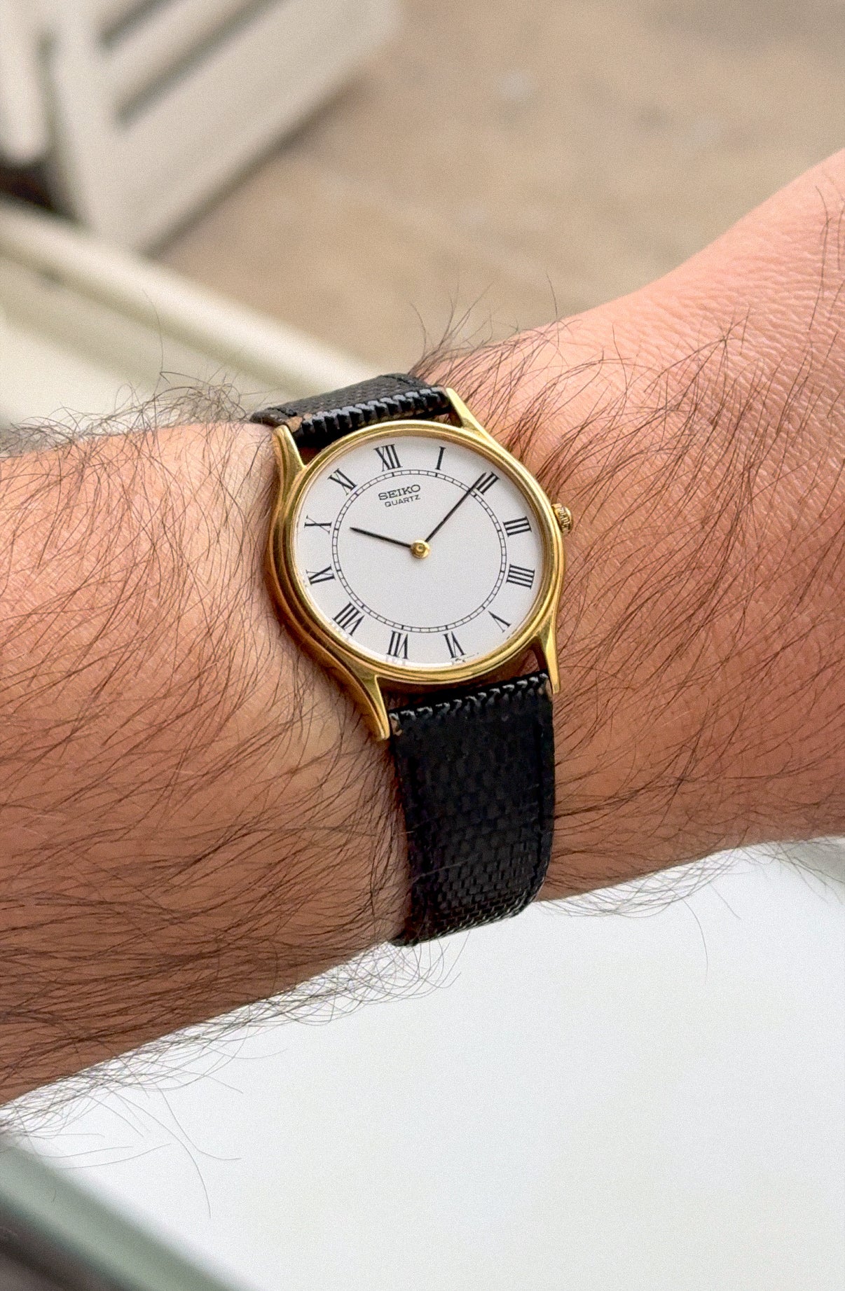 1986 Seiko Roman Sector Dial Ronde - Image 2