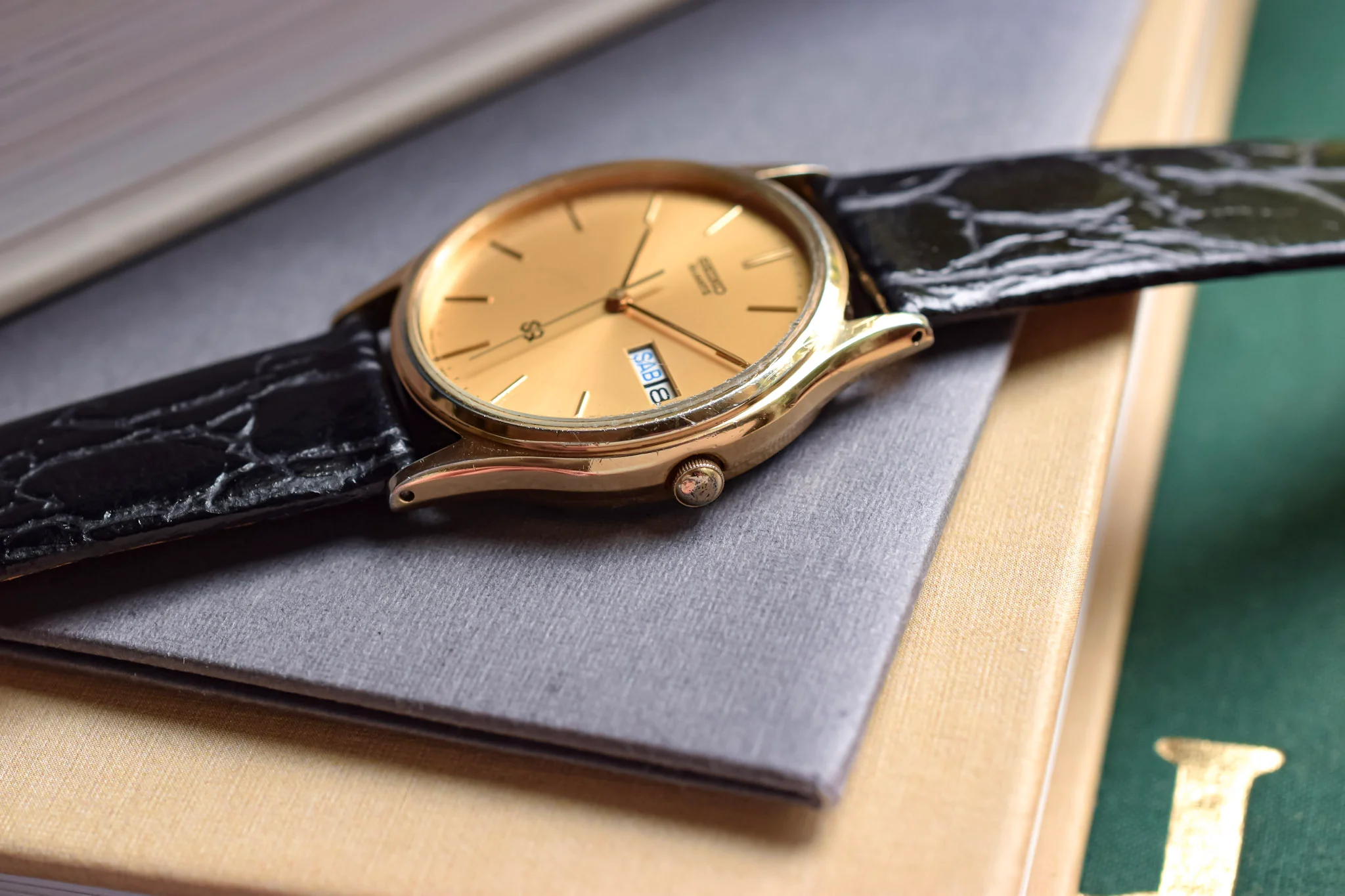 1986 Seiko SQ Day-Date - Image 5