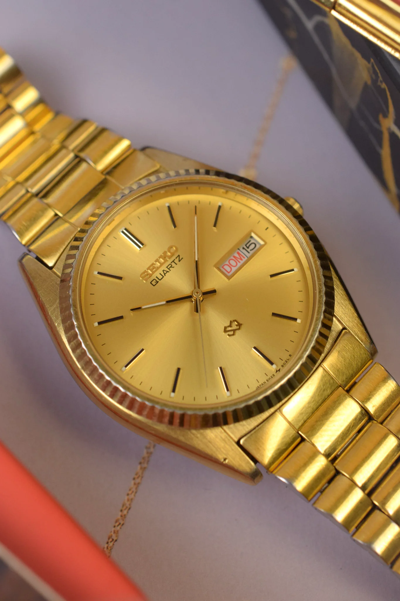 1986 Seiko SQ Golden Prez - Image 3