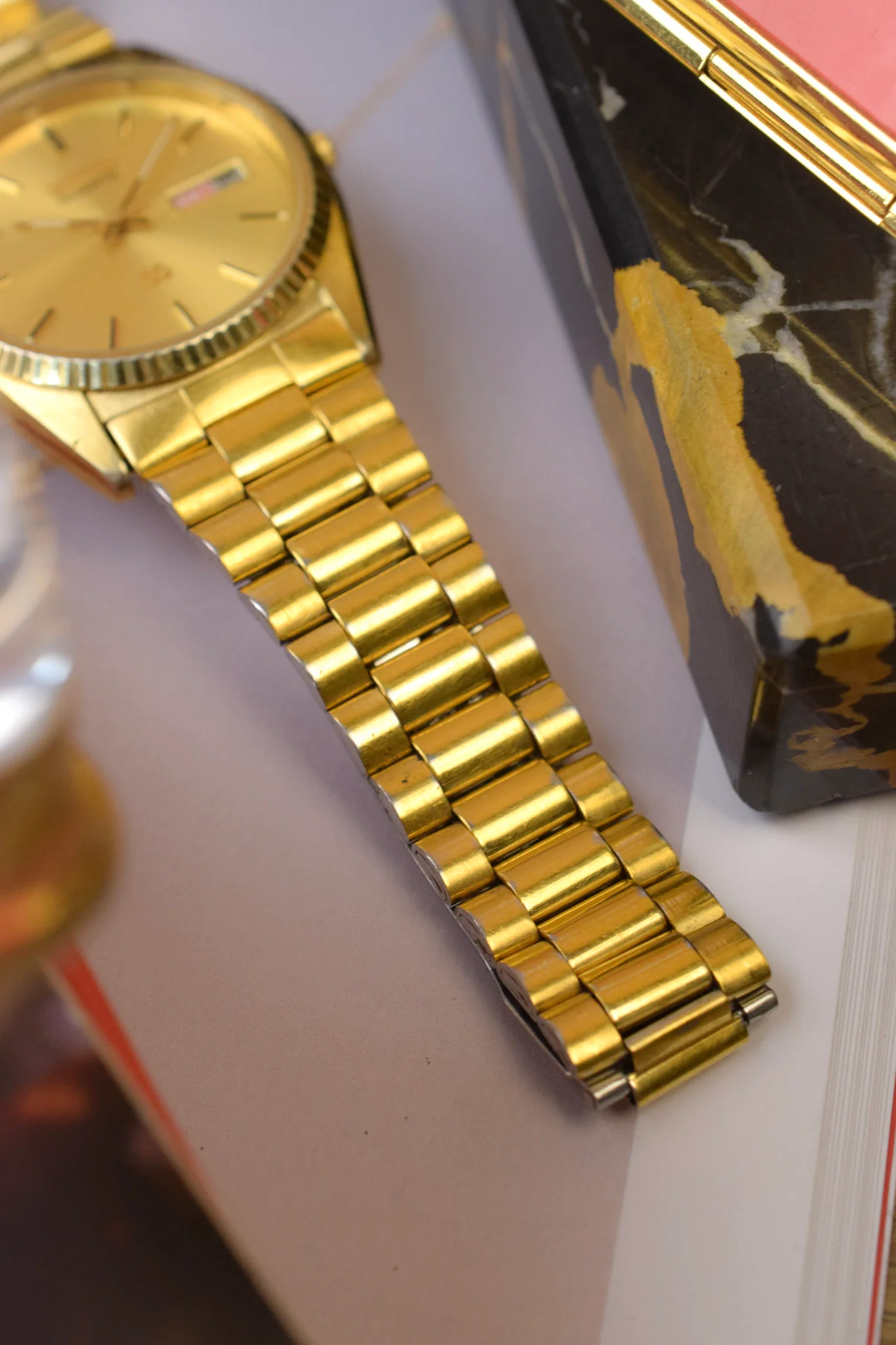 1986 Seiko SQ Golden Prez - Image 6