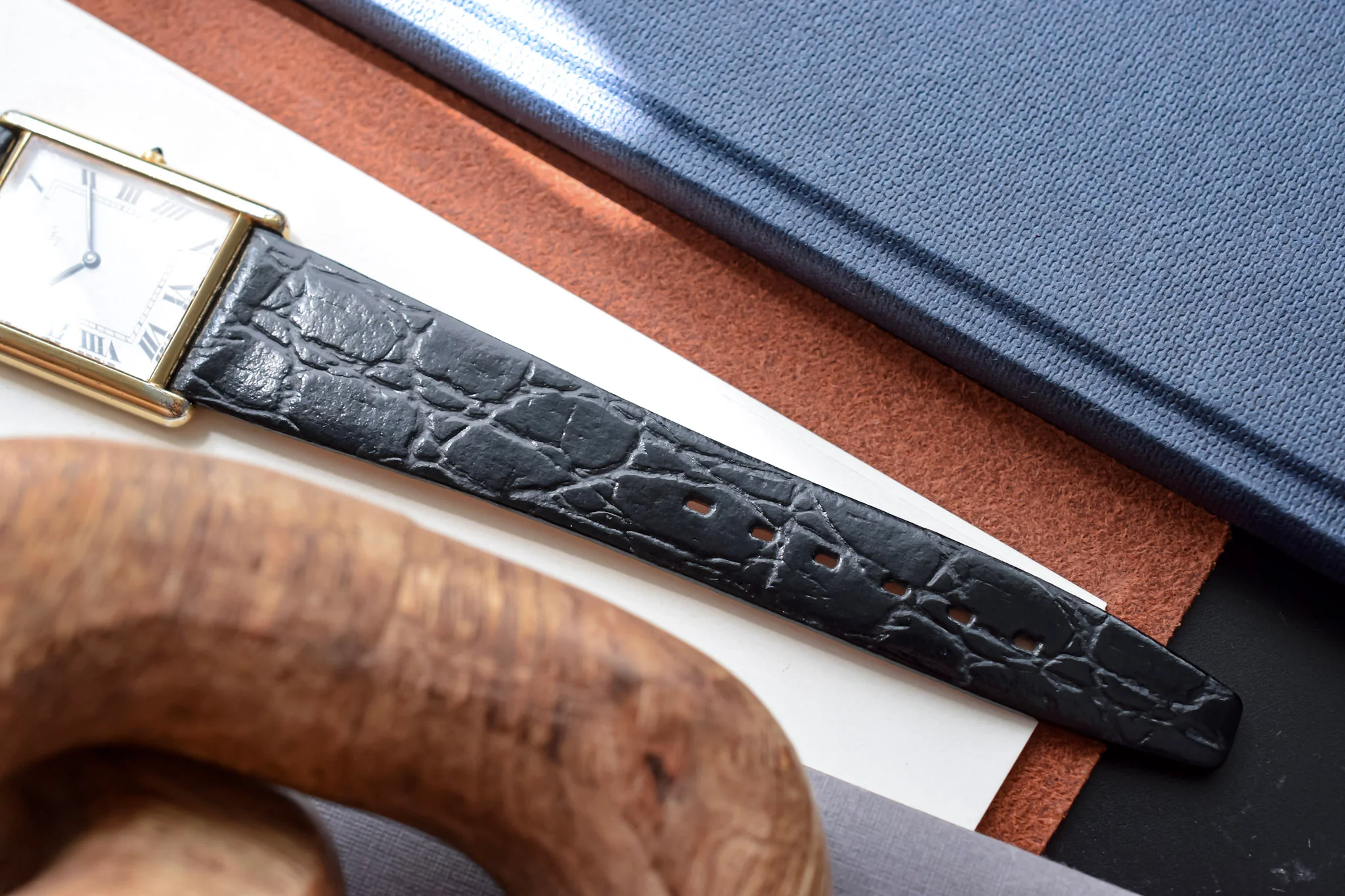 1986 Seiko White Roman Tank - Image 9