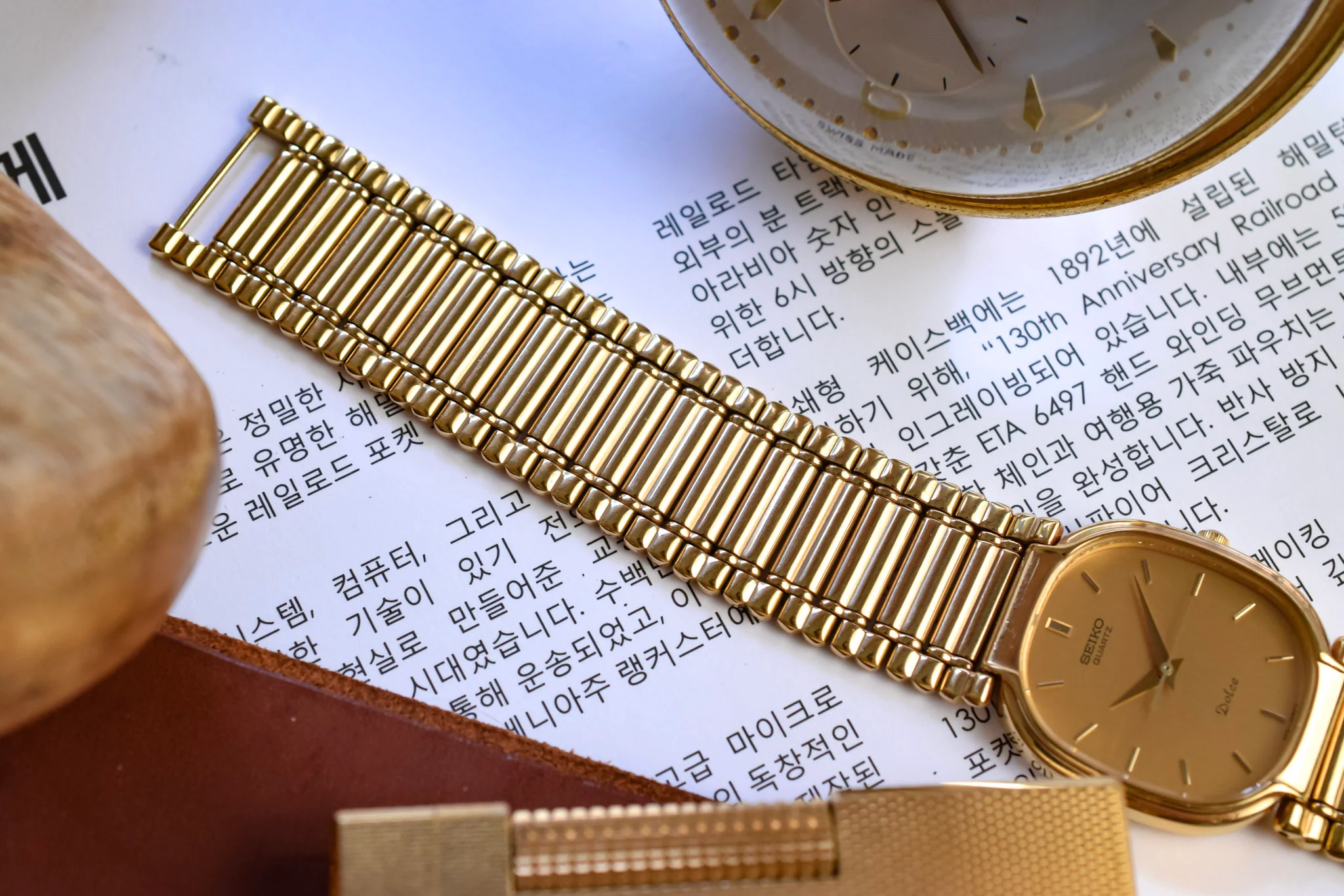 1987 Seiko Dolce Golden Rouleaux Ellipse - Image 5