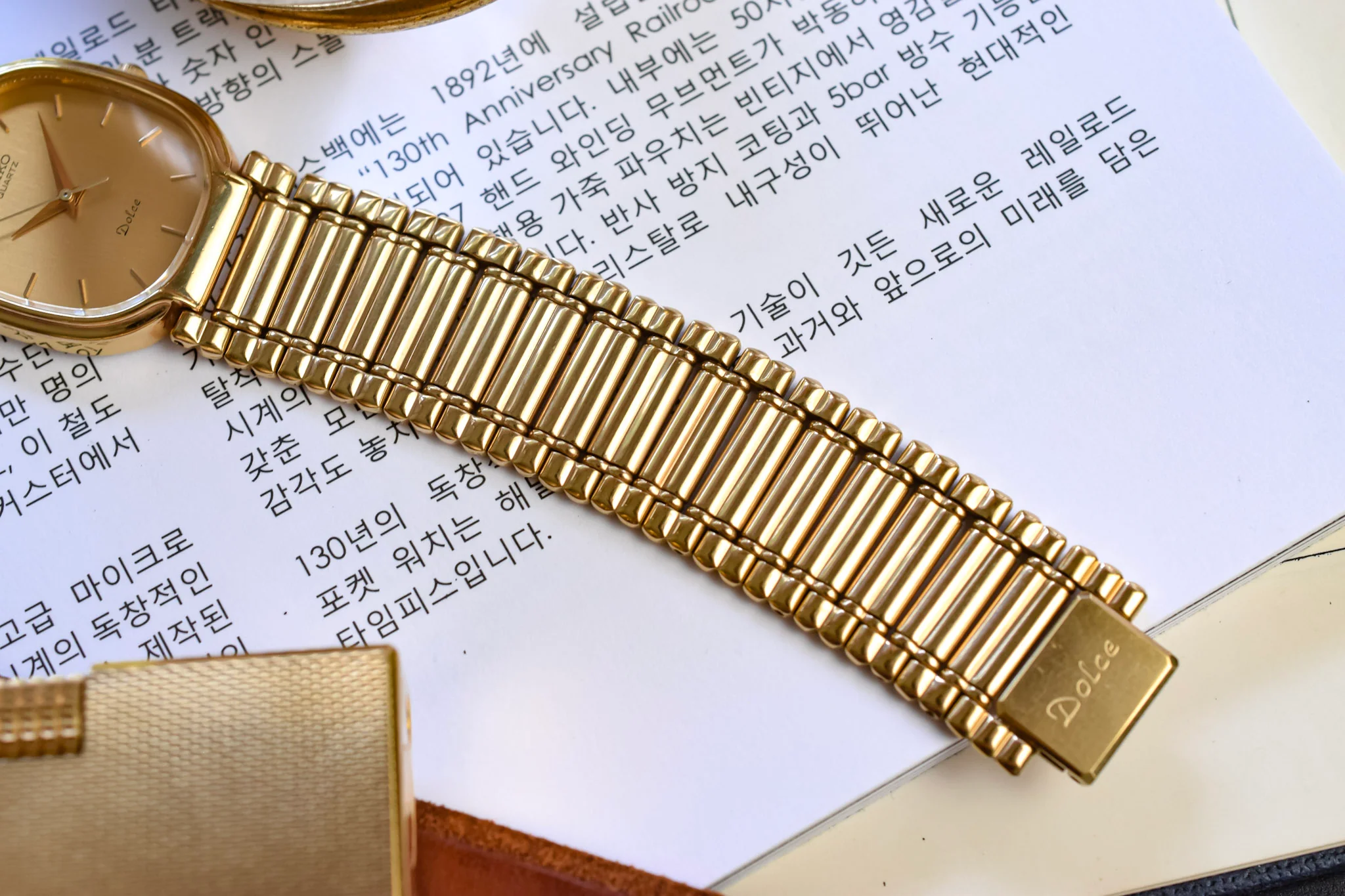 1987 Seiko Dolce Golden Rouleaux Ellipse - Image 6