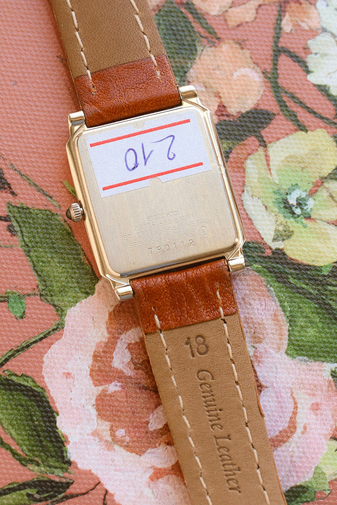 1987 Seiko Dolce Stepped Case Tank - Image 6