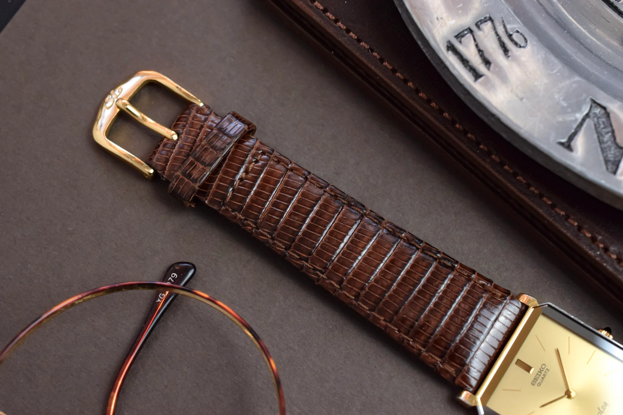 1987 Seiko Dolce Sunray Champagne Octo - Image 5