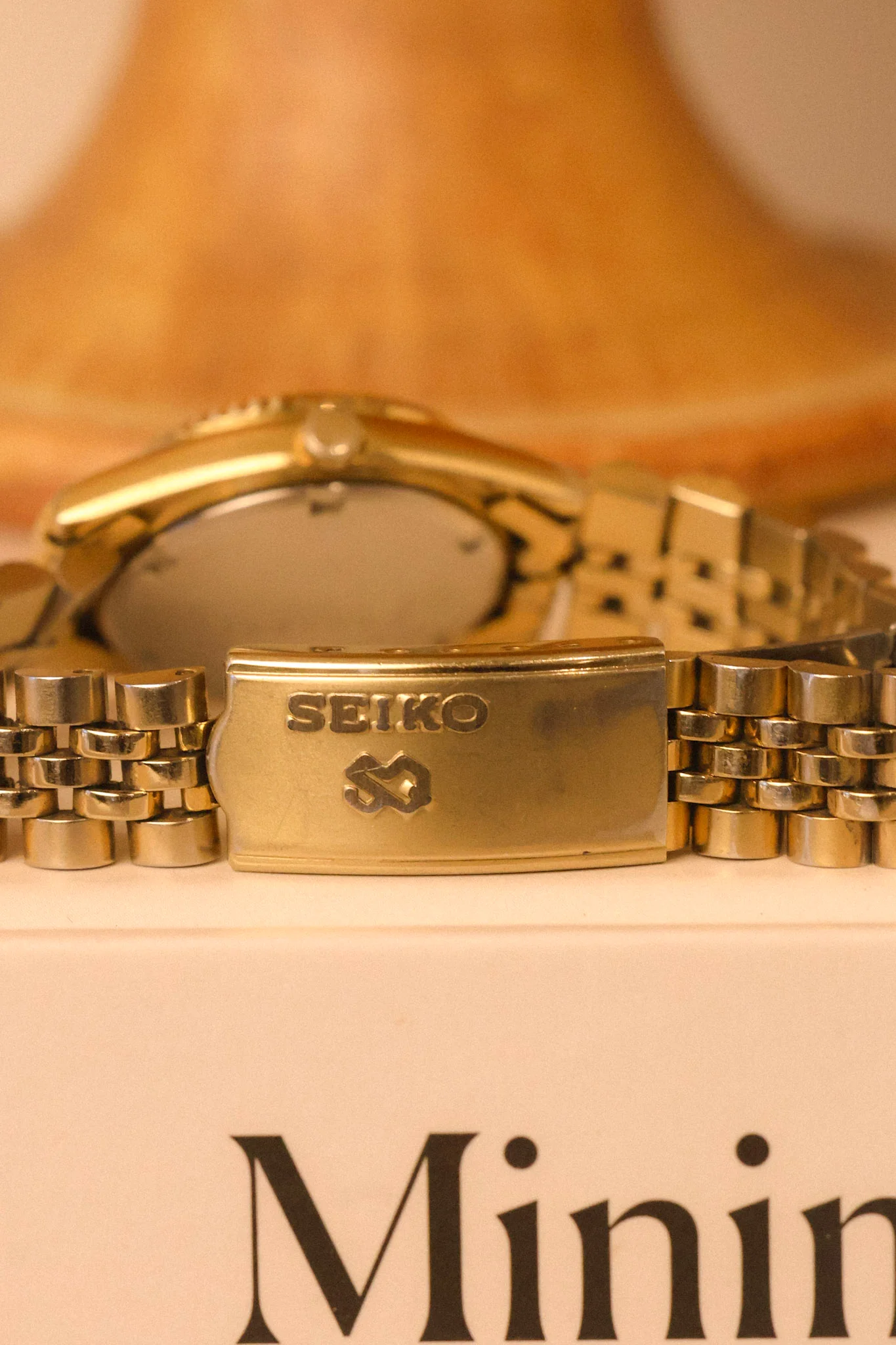 1987 Seiko Mini Black Dial Jubilee Prez - Image 7