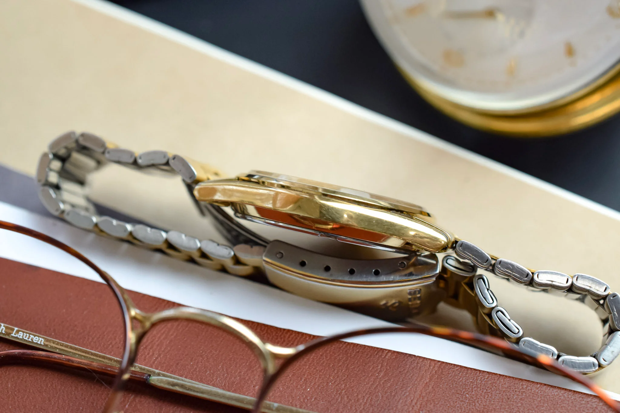 1987 Seiko SQ Golden Arabic Day-Date - Image 6