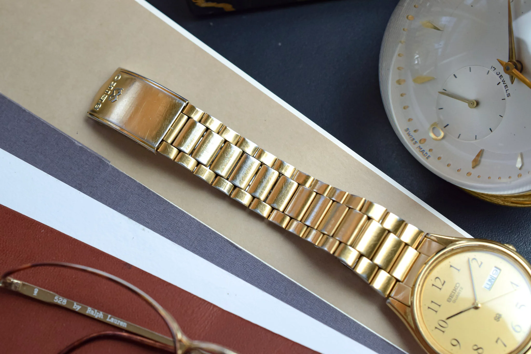 1987 Seiko SQ Golden Arabic Day-Date - Image 8