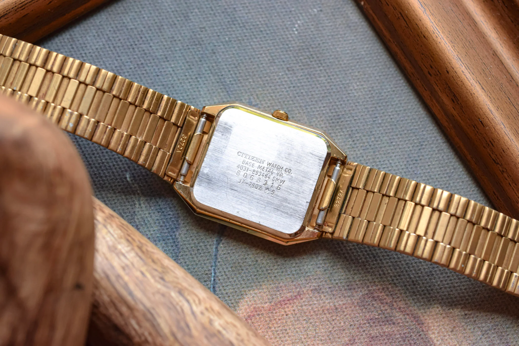 1988 Citizen CQ Black Dial Octo - Image 10
