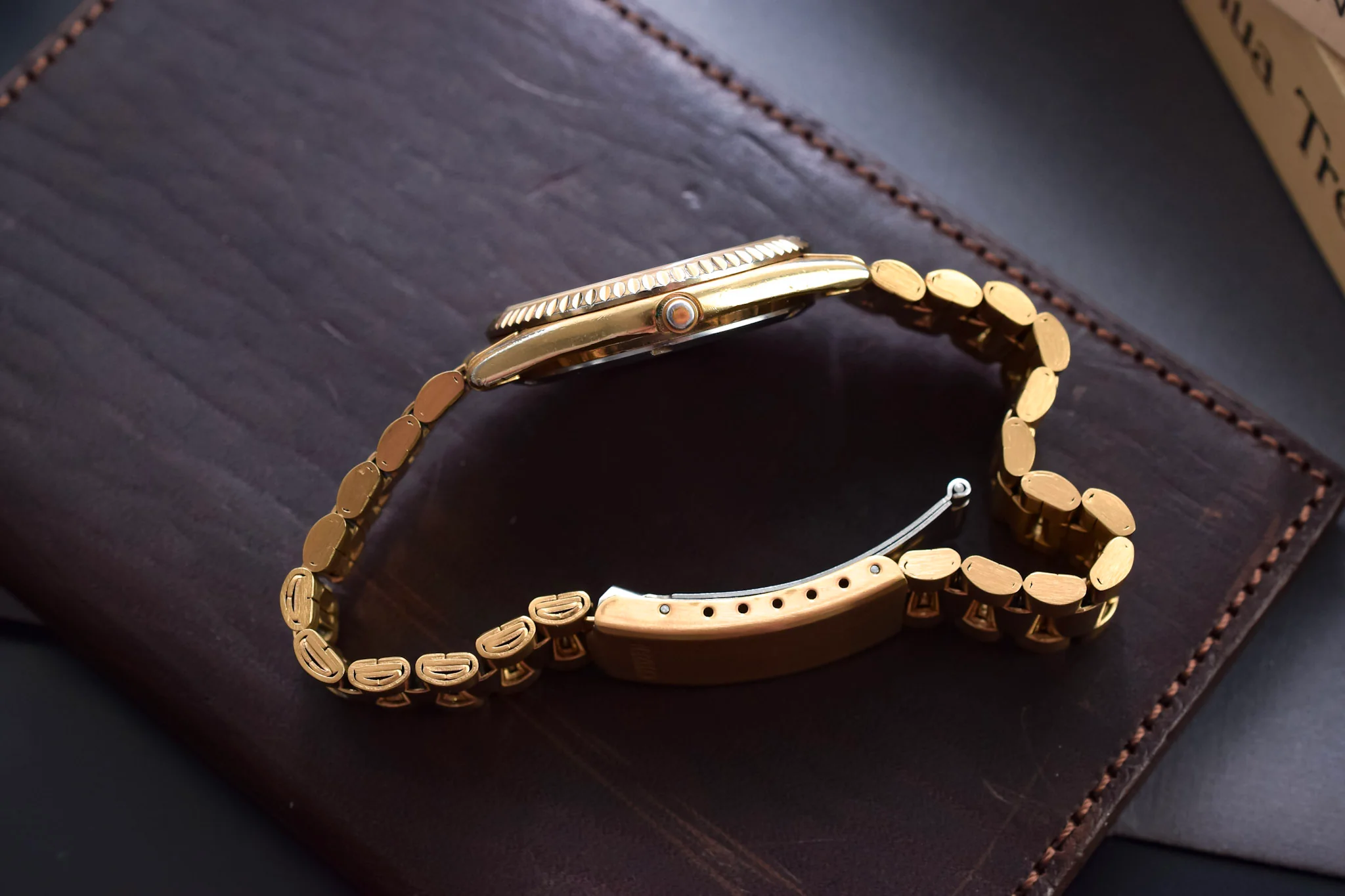 1988 Citizen CQ Champagne "President" - Image 4