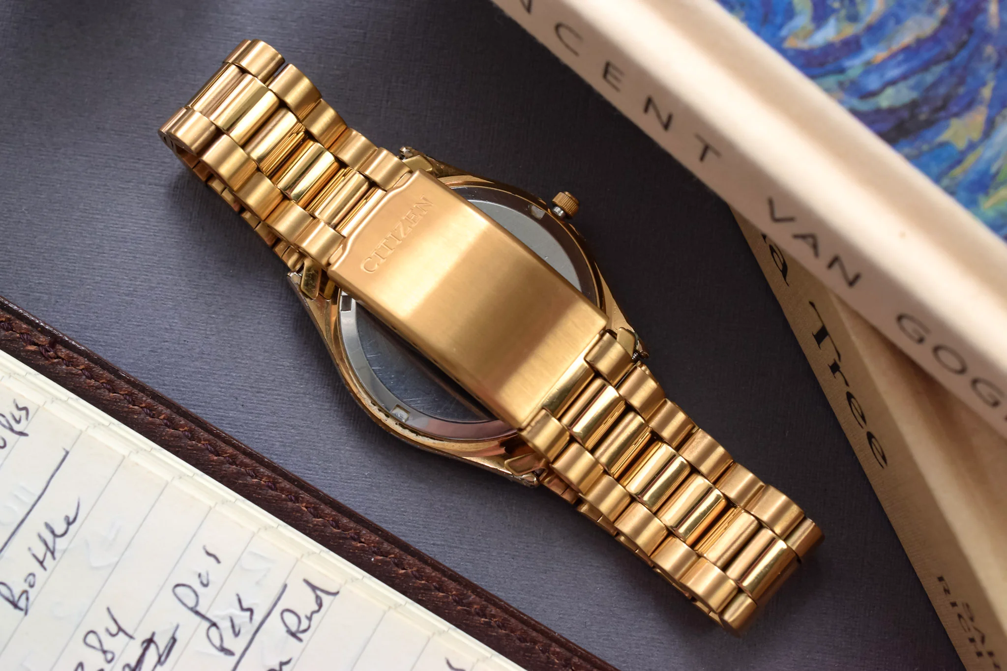 1988 Citizen CQ Champagne "President" - Image 6