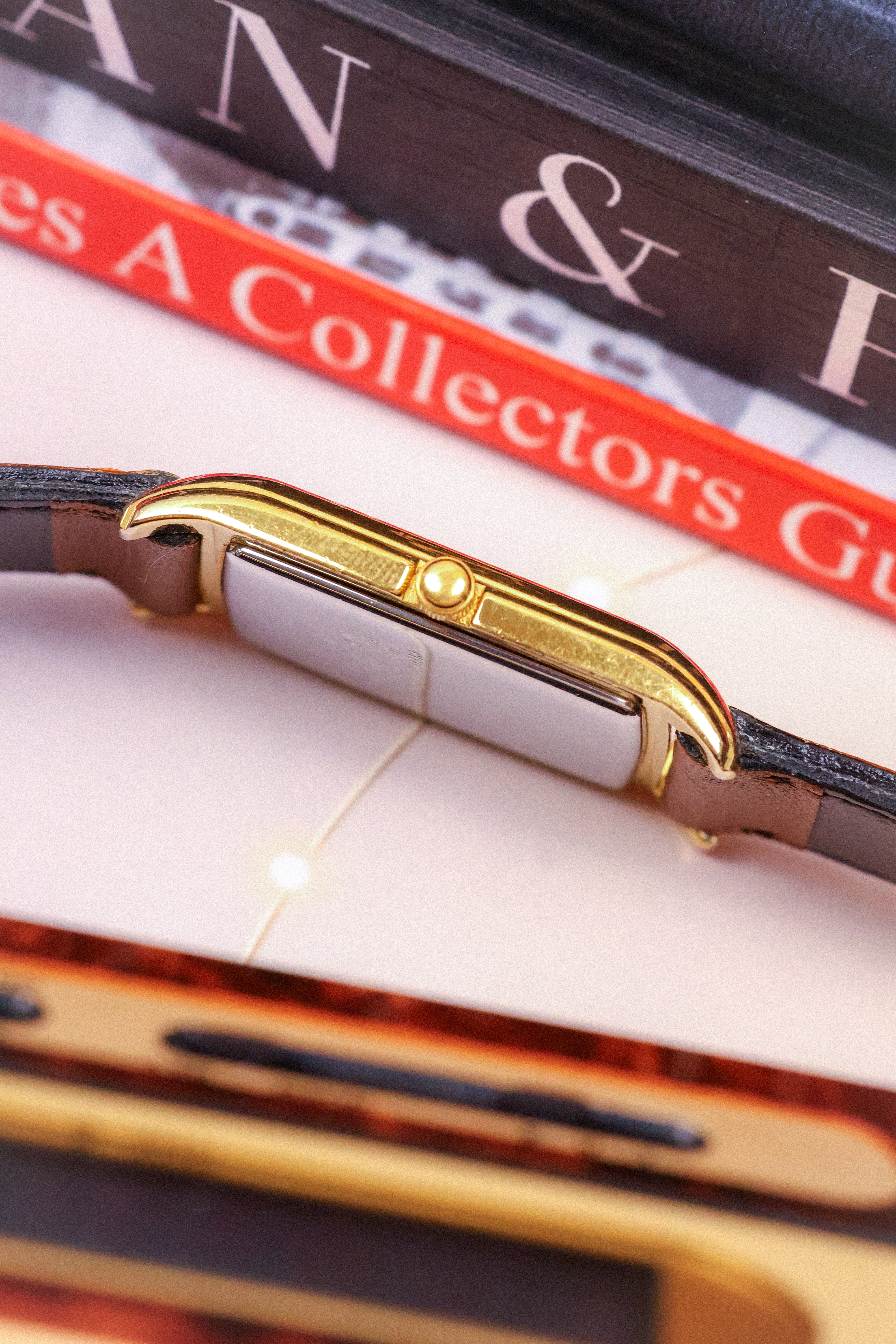 1996 Citizen Linen Dial Tank - Image 9