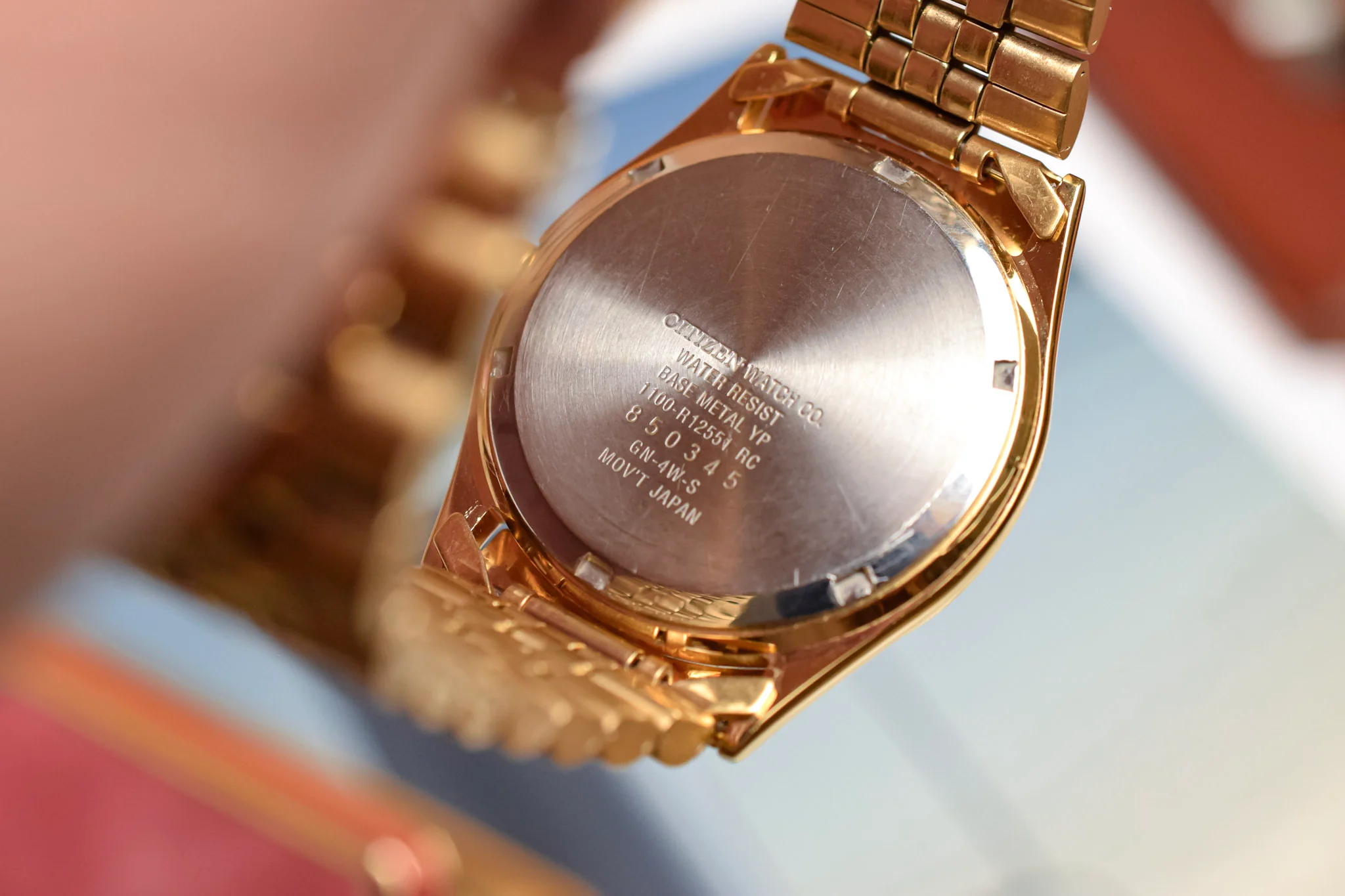 1988 Citizen Gilt Smooth Bezel Day-Date "Jubilee" - Image 7