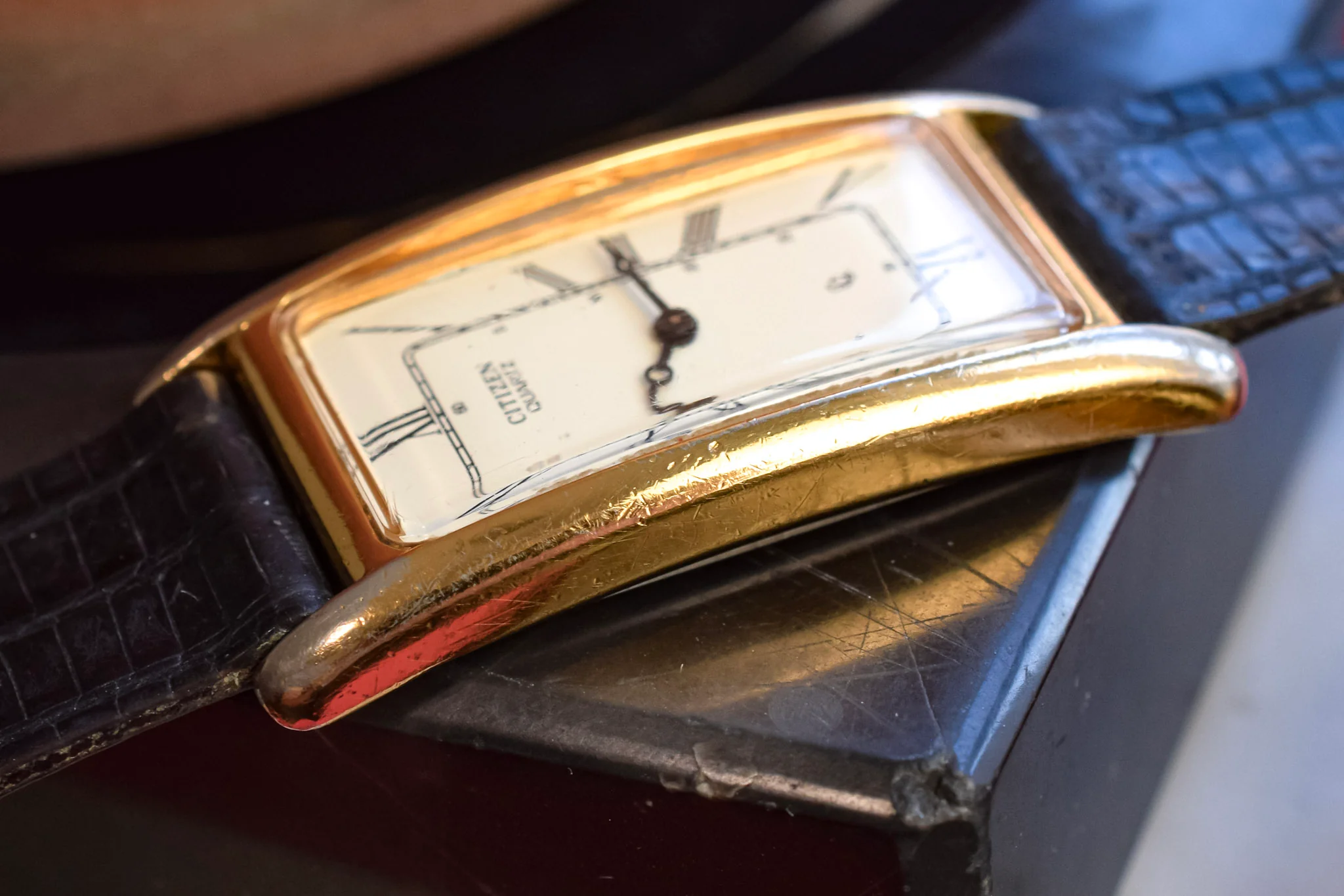 1988 Citizen Roman Dial Cintree - Image 4