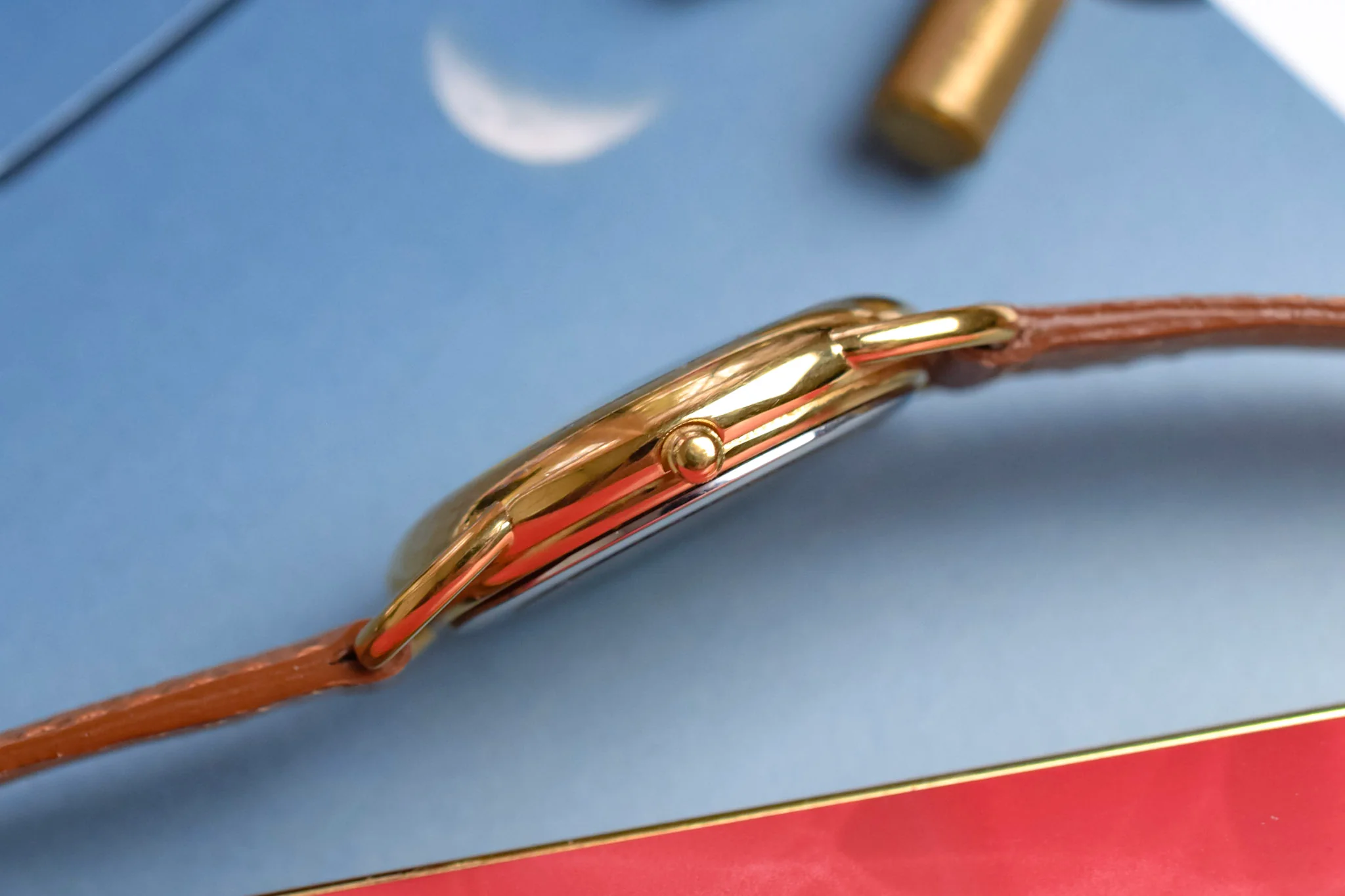 1988 Pulsar "Beetle" Wire Lugs Moonphase Calendar - Image 5
